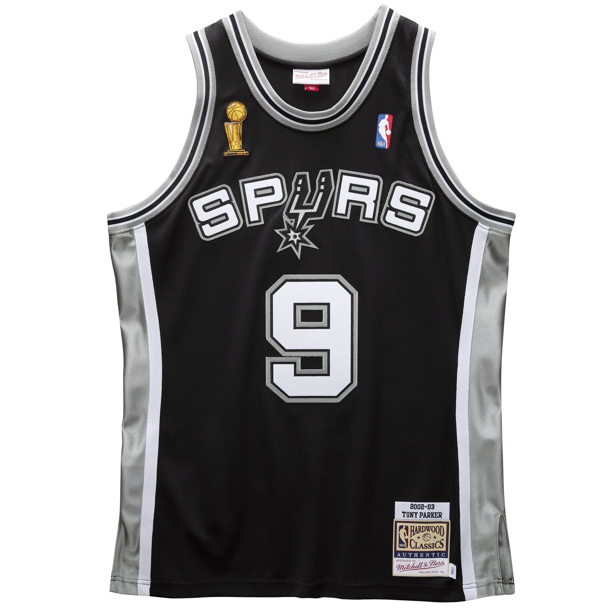 Authentic Jersey San Antonio Spurs 2002-03 Tony Parker - vstockx