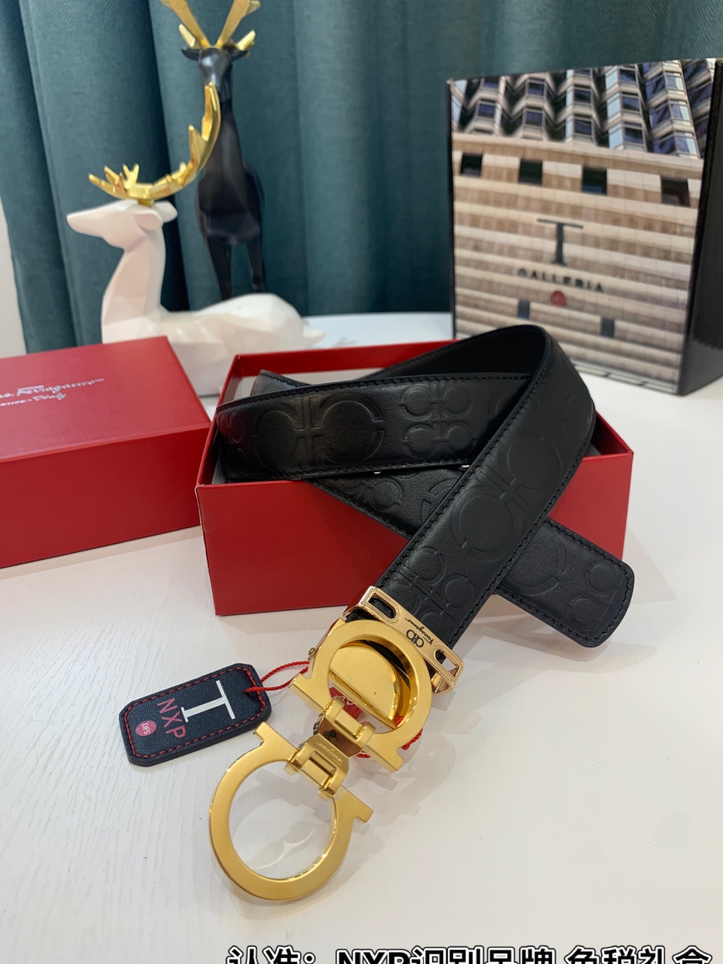 Streetwear Belt Ferragamo 319192 size:3.5cm - vstockx