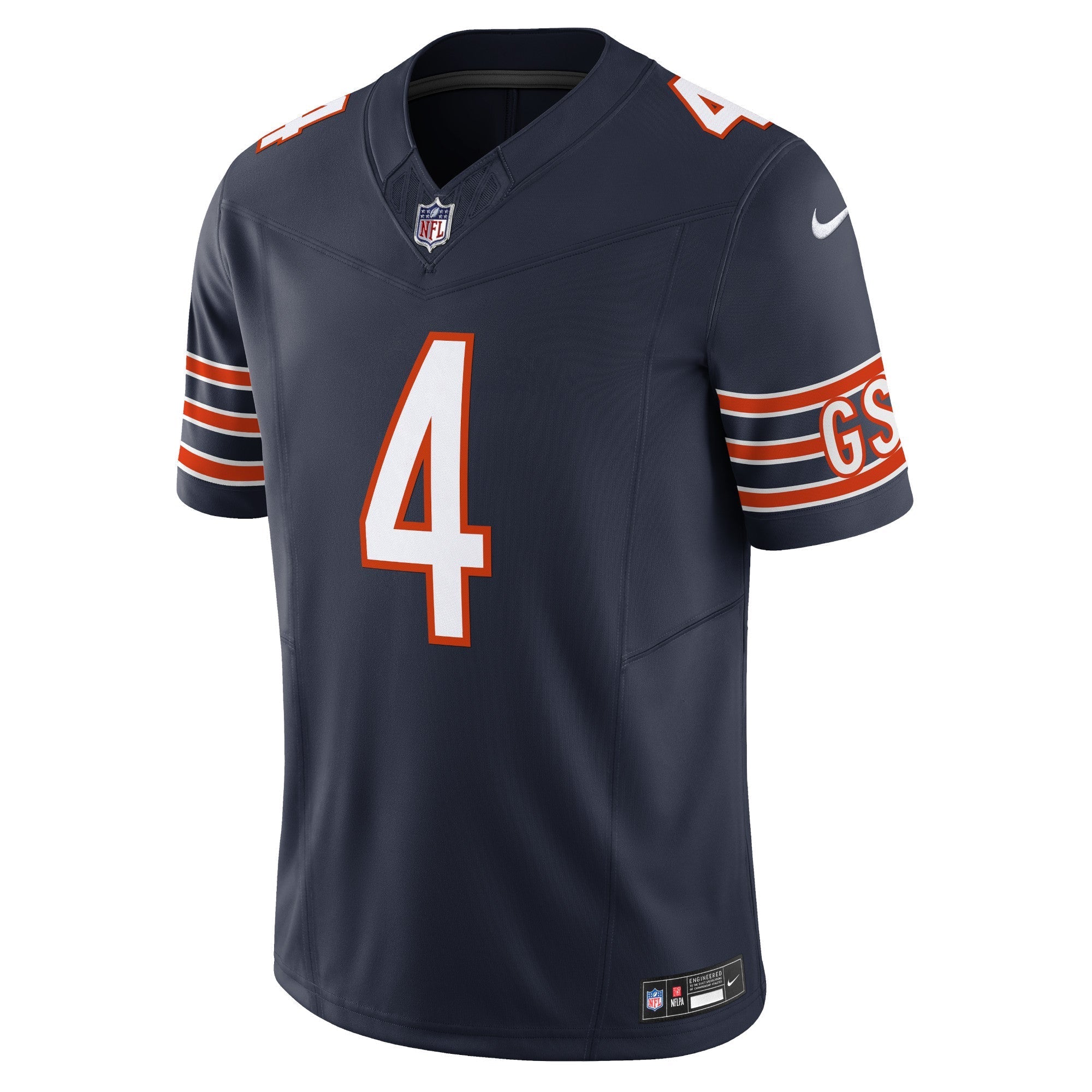 Men's Nike Eddie Jackson Navy Chicago Bears Vapor F.U.S.E. Limited Jersey - vstockx