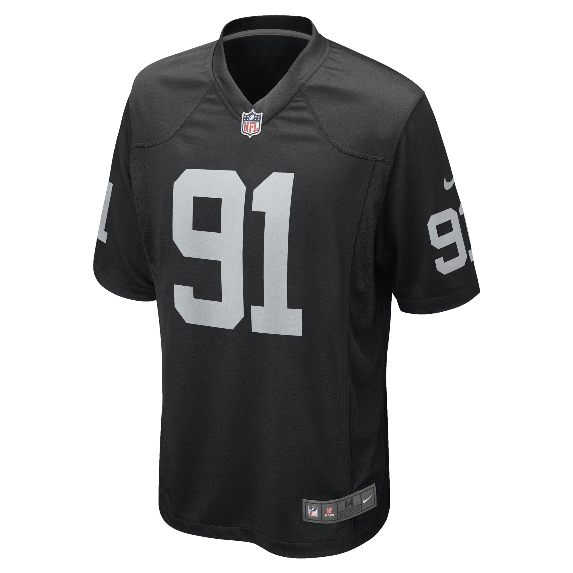 Bilal Nichols Las Vegas Raiders Nike Game Player Jersey - Black - vstockx