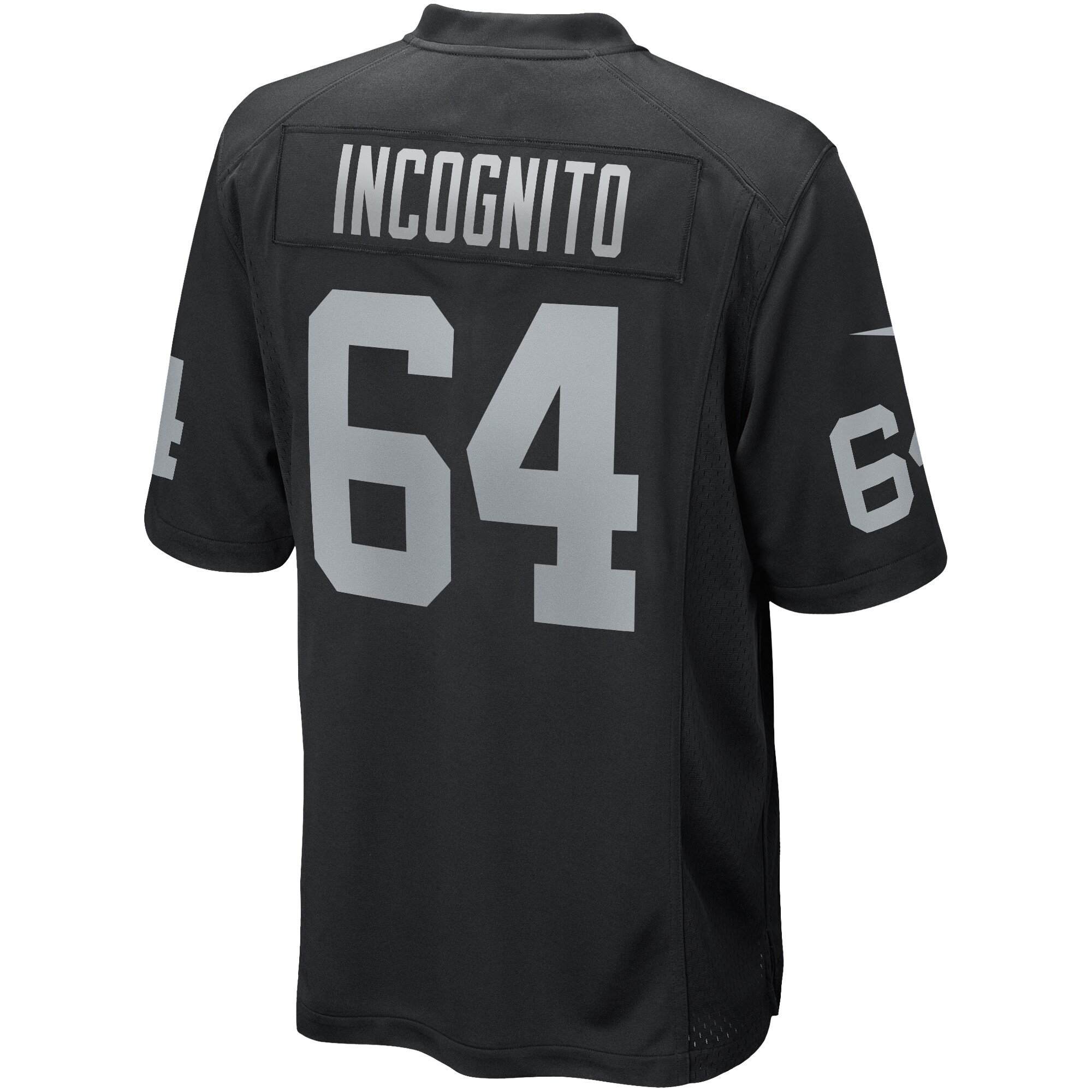 Richie Incognito Las Vegas Raiders Nike Game Jersey - Black - vstockx