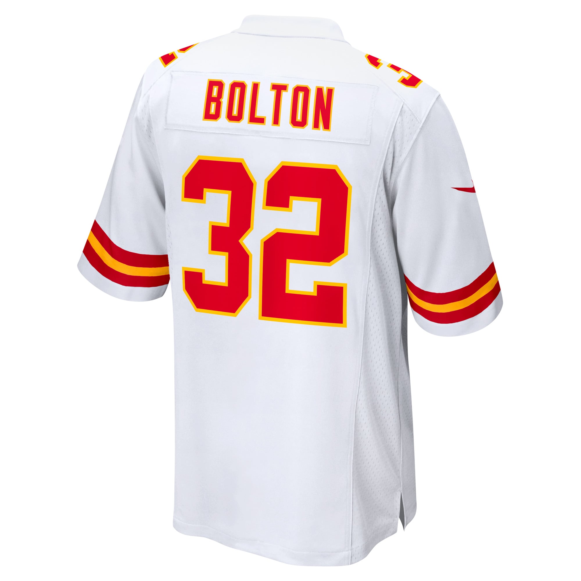 Nick Bolton Kansas City Chiefs Nike Away Game Player Jersey - White - vstockx