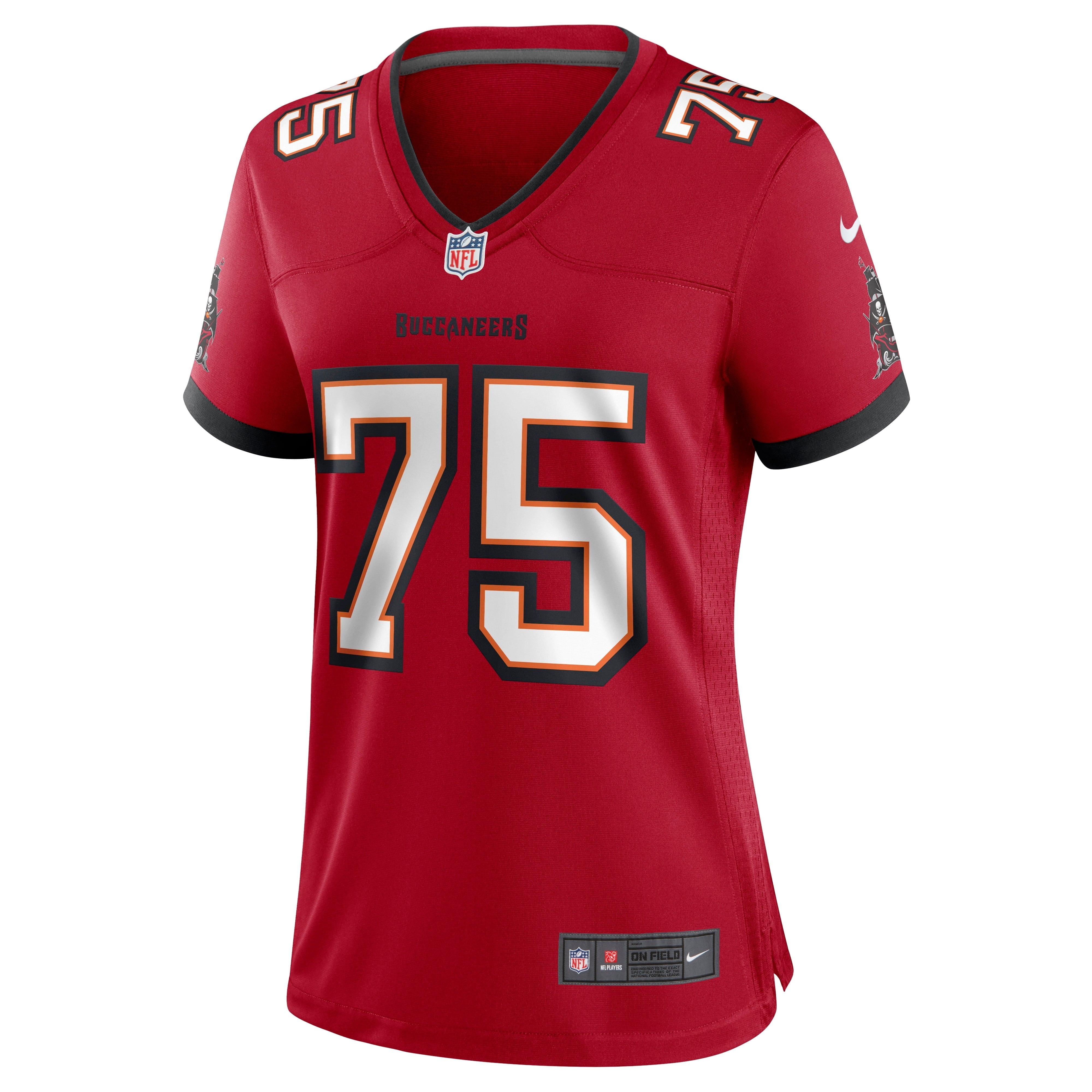 Women's Nike John Molchon Red Tampa Bay Buccaneers Game Jersey - vstockx