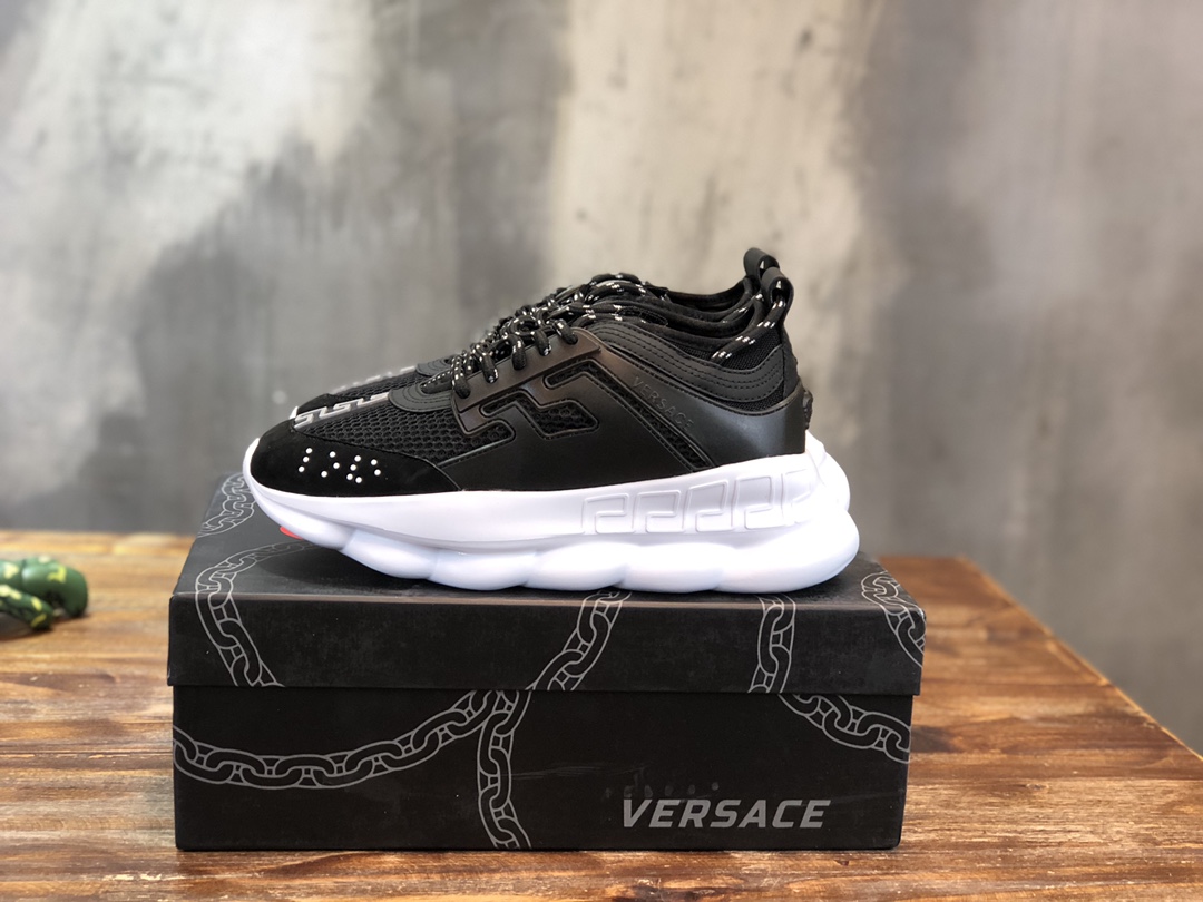 Versace Chain Reaction 2 Chainz Black - vstockx