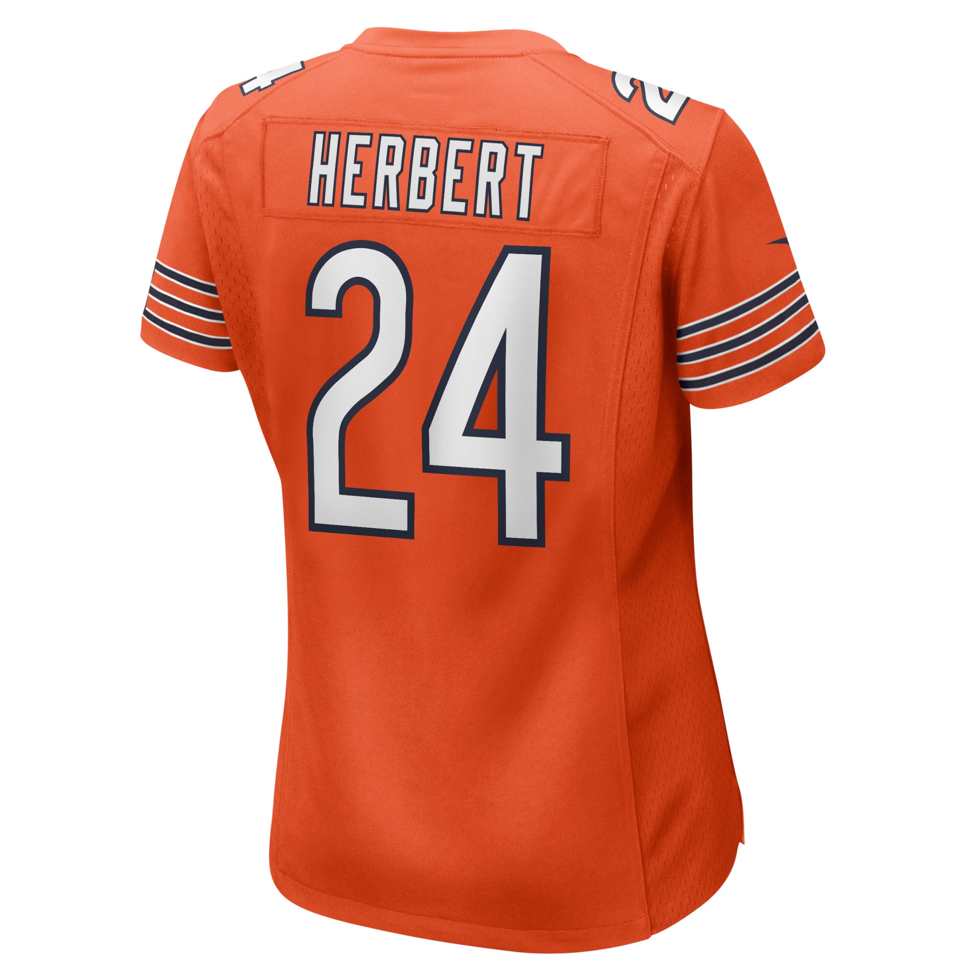 Khalil Herbert Chicago Bears Nike Women's Alternate Game Player Jersey - Orange - vstockx