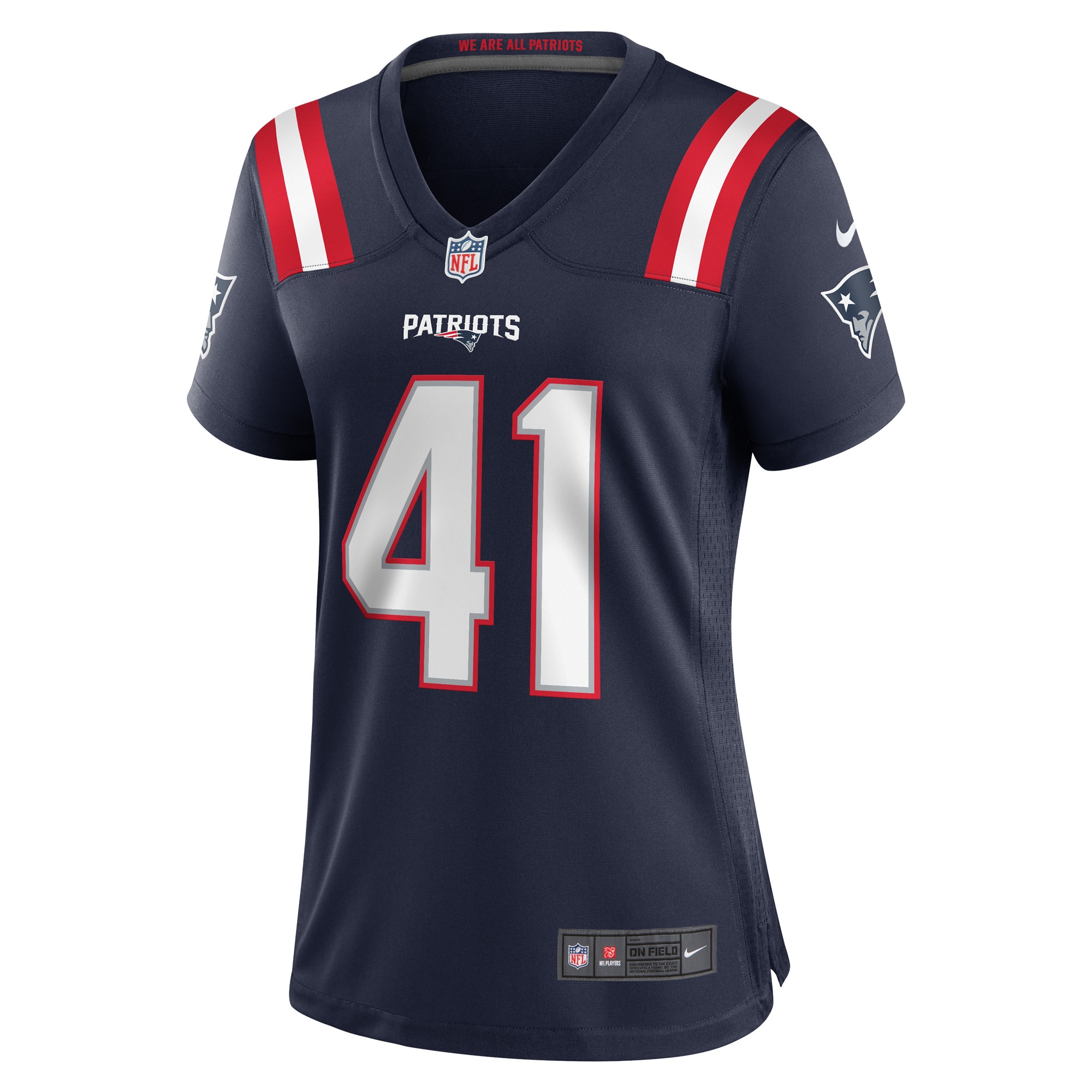 Brenden Schooler New England Patriots Nike Women's Game Player Jersey - Navy - vstockx