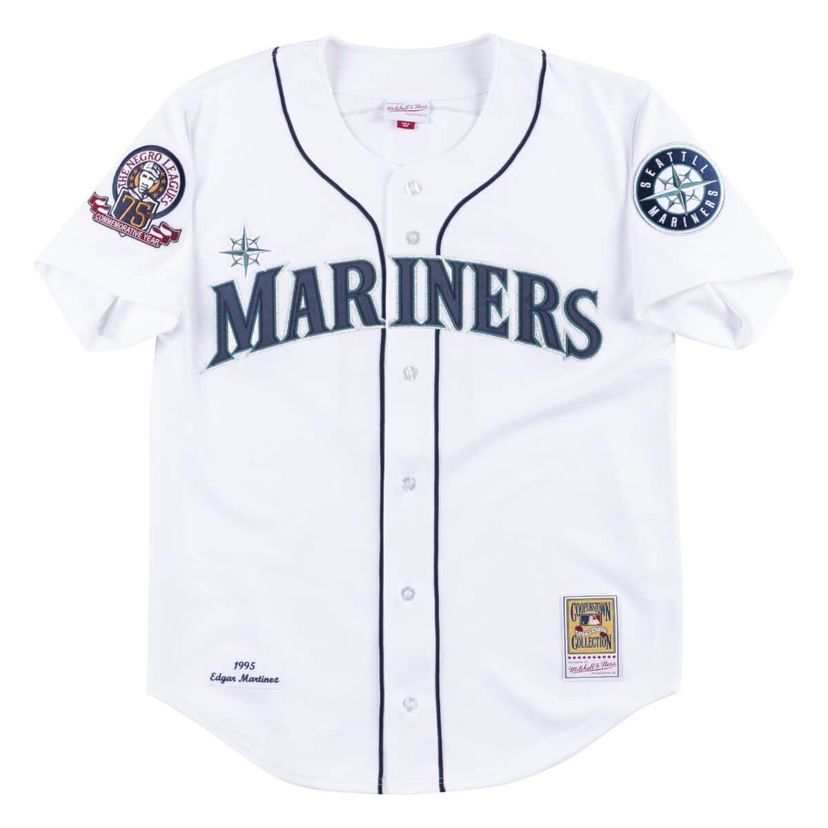 Authentic Jersey Seattle Mariners Home 1995 Edgar Martinez - vstockx