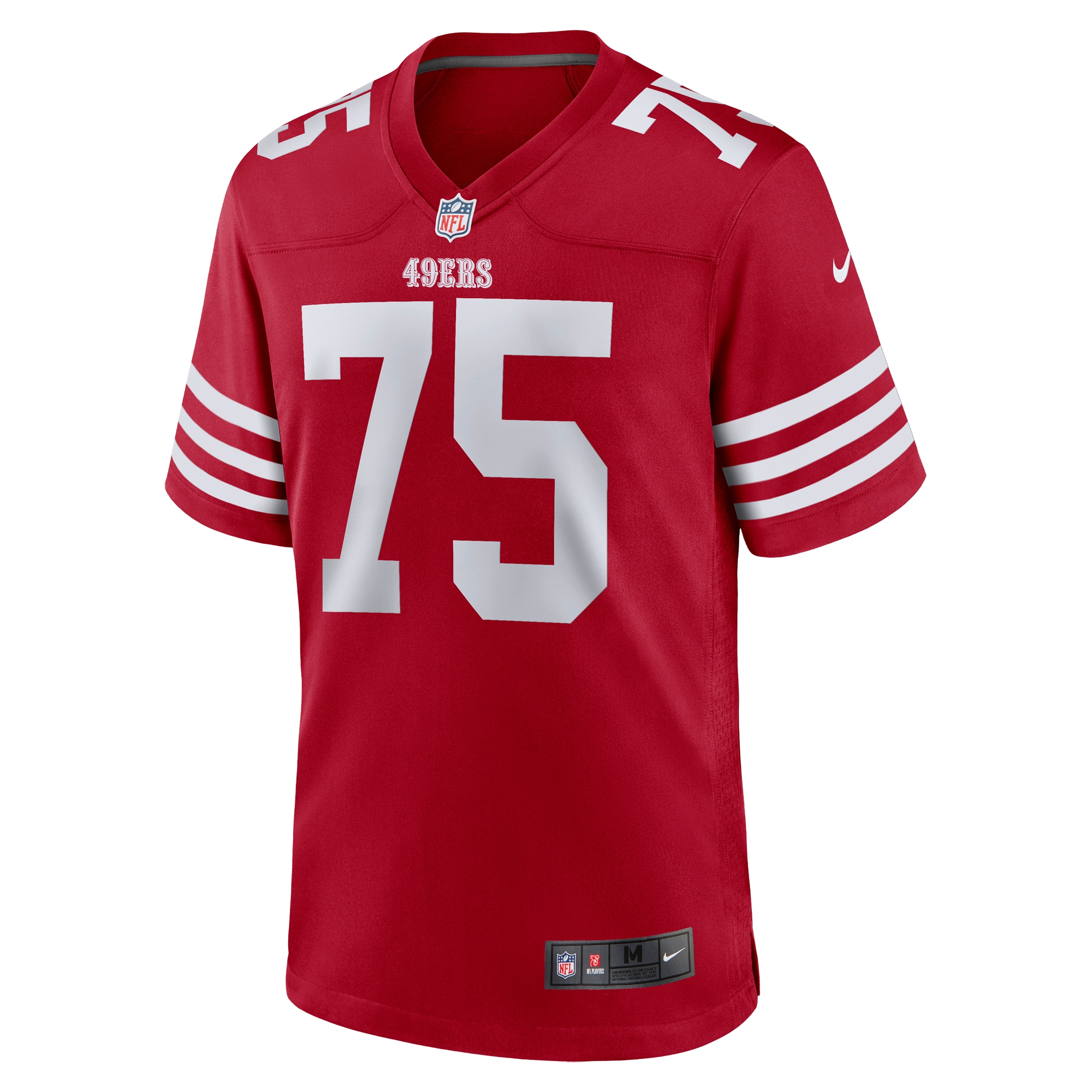 Matt Pryor San Francisco 49ers Nike Game Jersey - Scarlet - vstockx