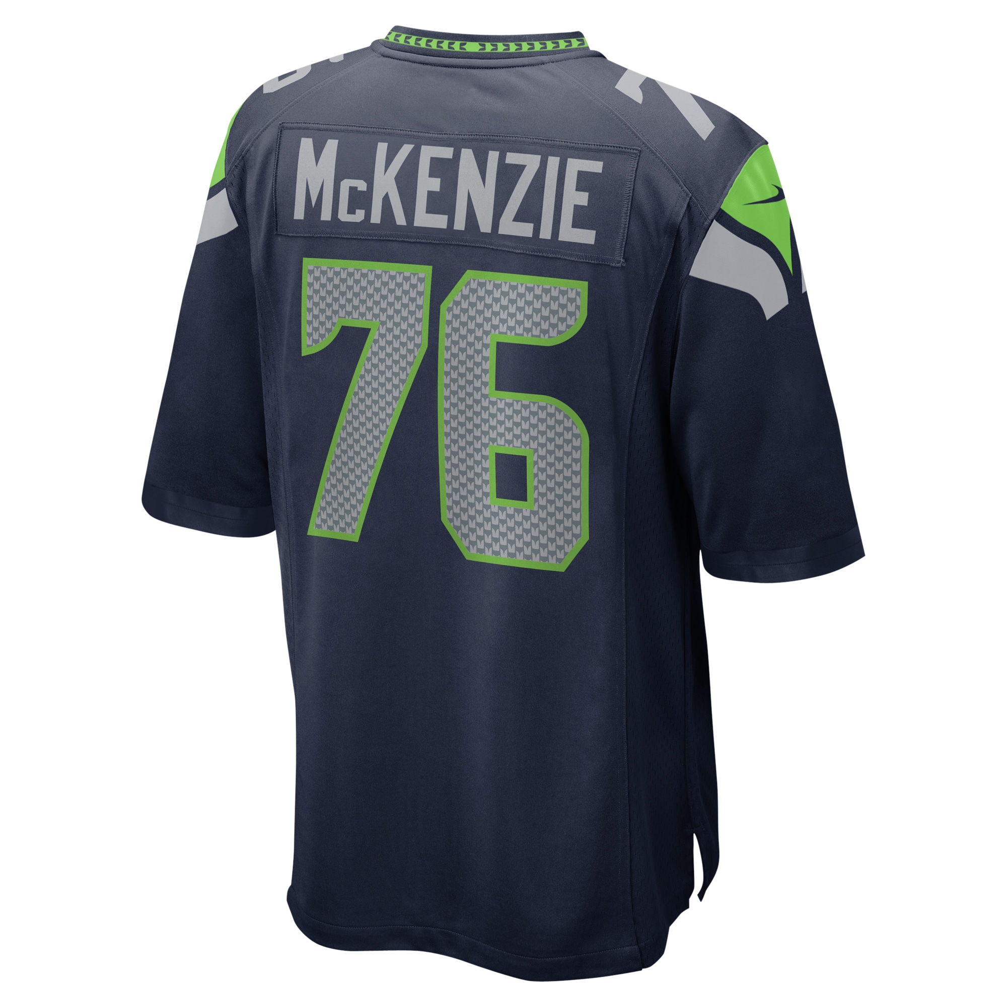 Jalen McKenzie Seattle Seahawks Nike Home Game Player Jersey - College Navy - vstockx