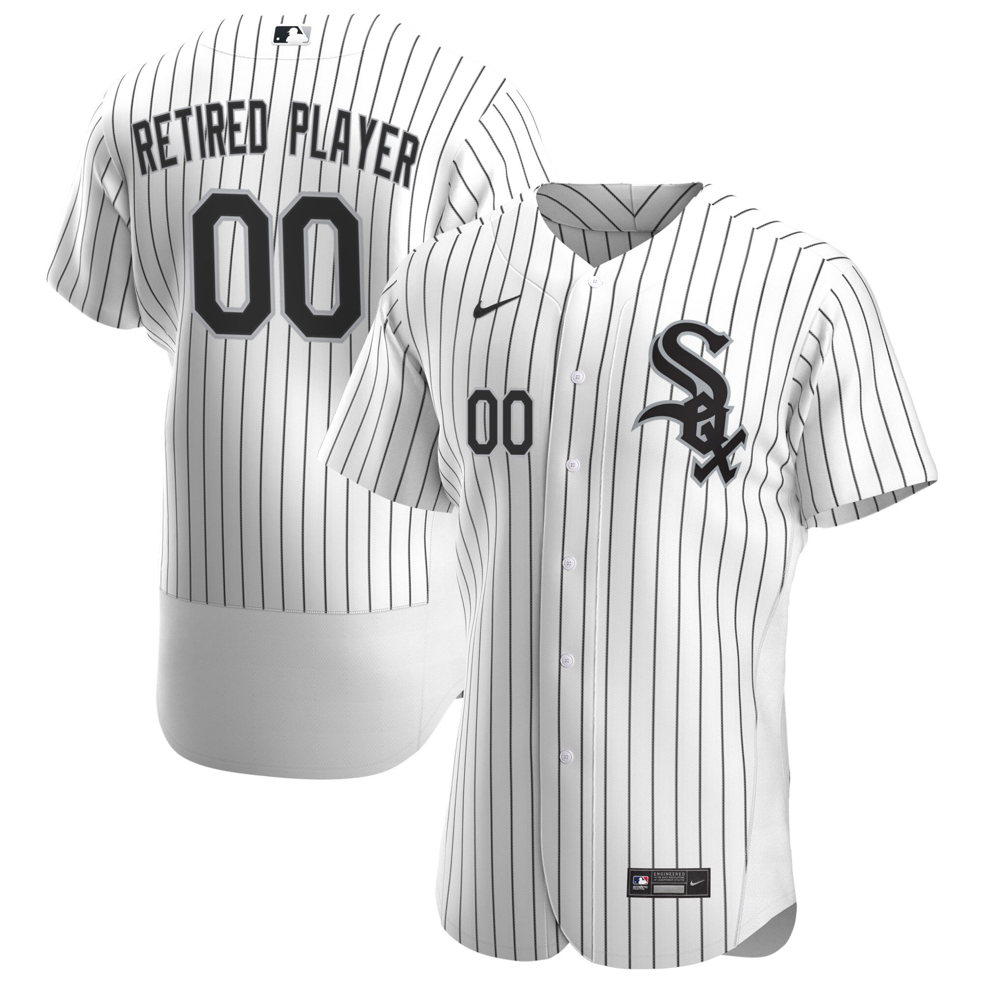 Chicago White Sox Nike Home Pick-A-Player Retired Roster Authentic Jersey - White - vstockx
