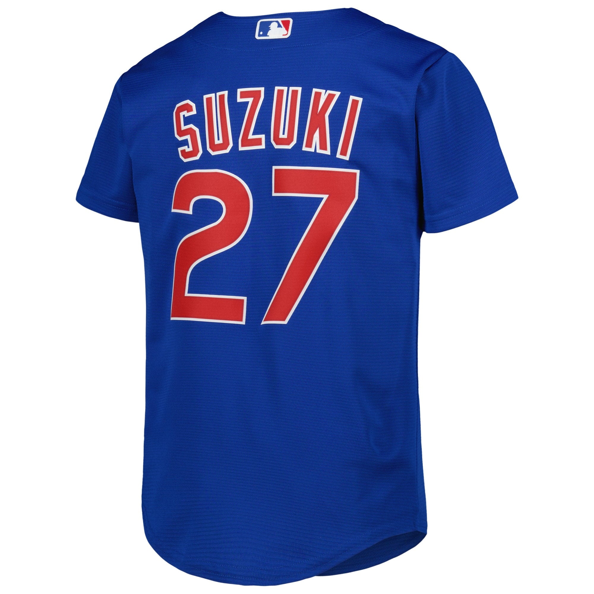 Youth Nike Seiya Suzuki Royal Chicago Cubs Alternate Replica Player Jersey - vstockx