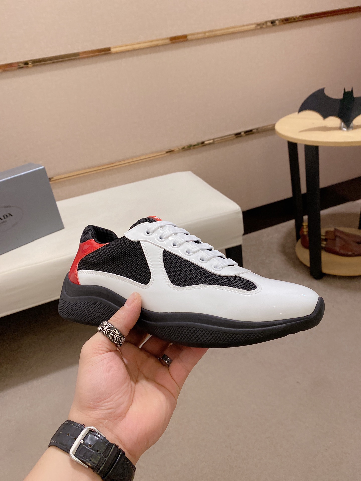 Prada America's Cup sneaker 4 - vstockx