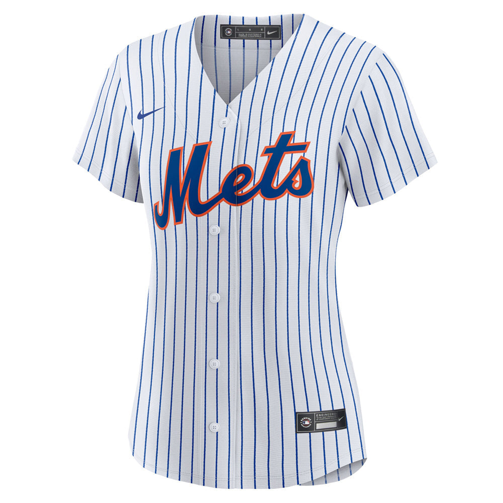 Women's New York Mets Francisco Lindor Home Player Jersey - White - vstockx