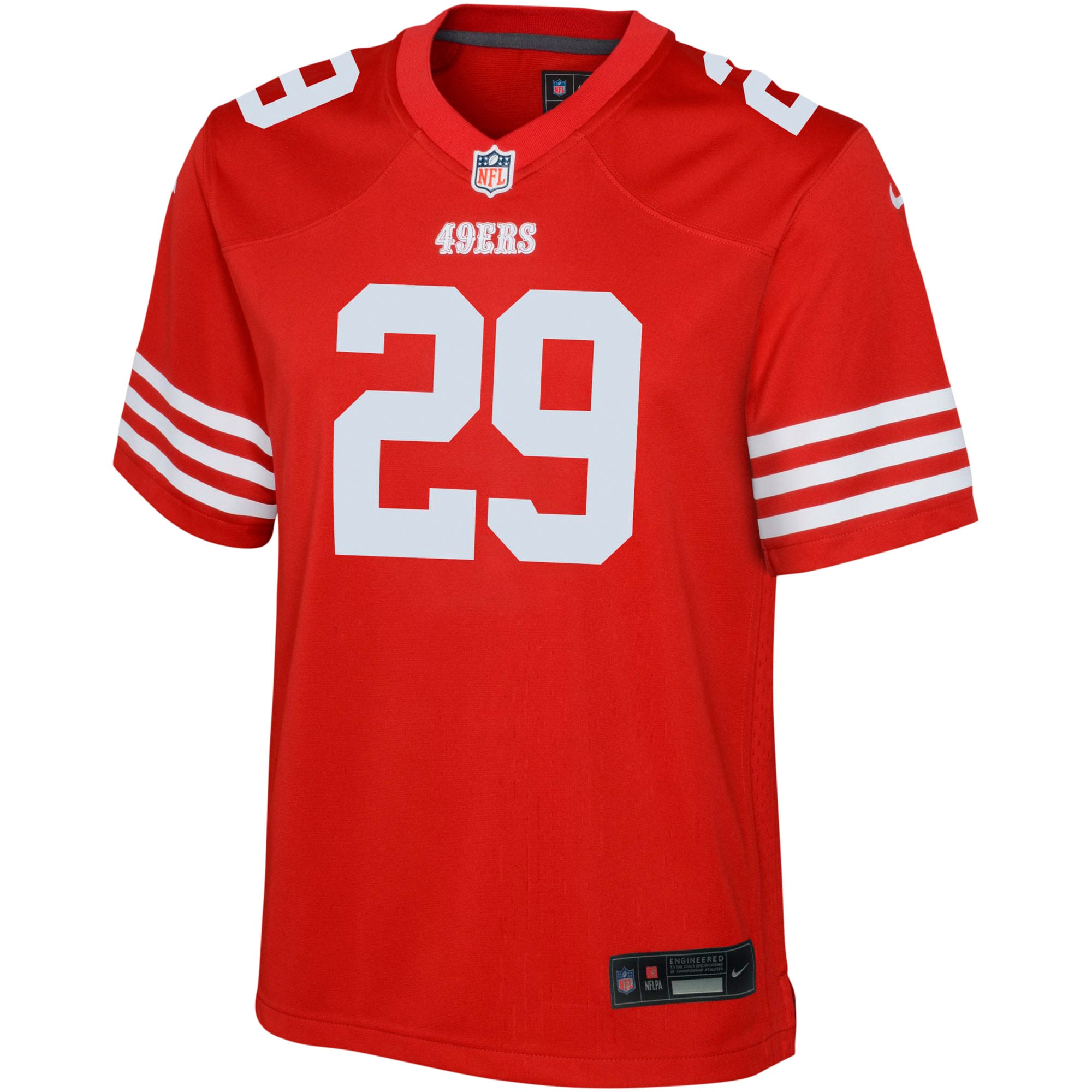 Talanoa Hufanga San Francisco 49ers Nike Youth Game Jersey - Scarlet - vstockx