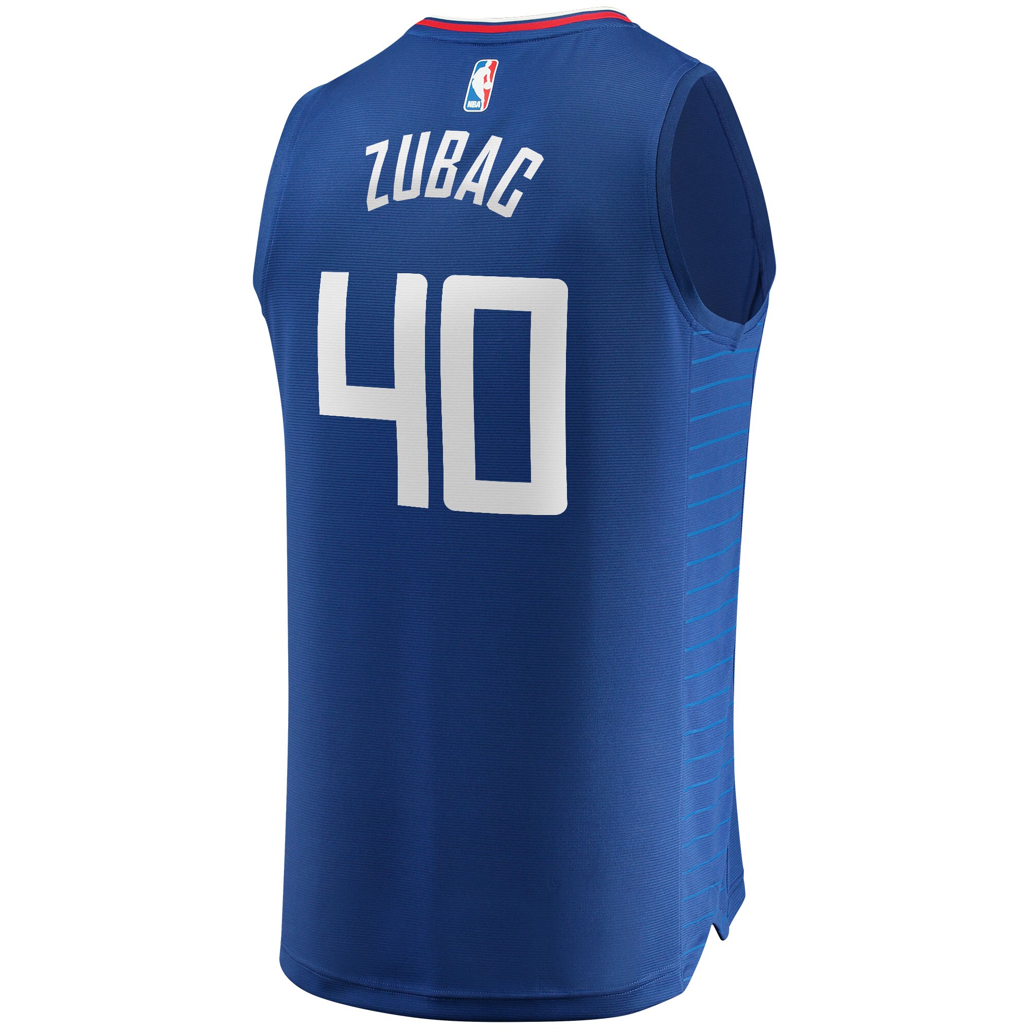 Ivica Zubac LA Clippers Fanatics Branded 2021/22 Fast Break Replica Jersey - Icon Edition - Royal - vstockx