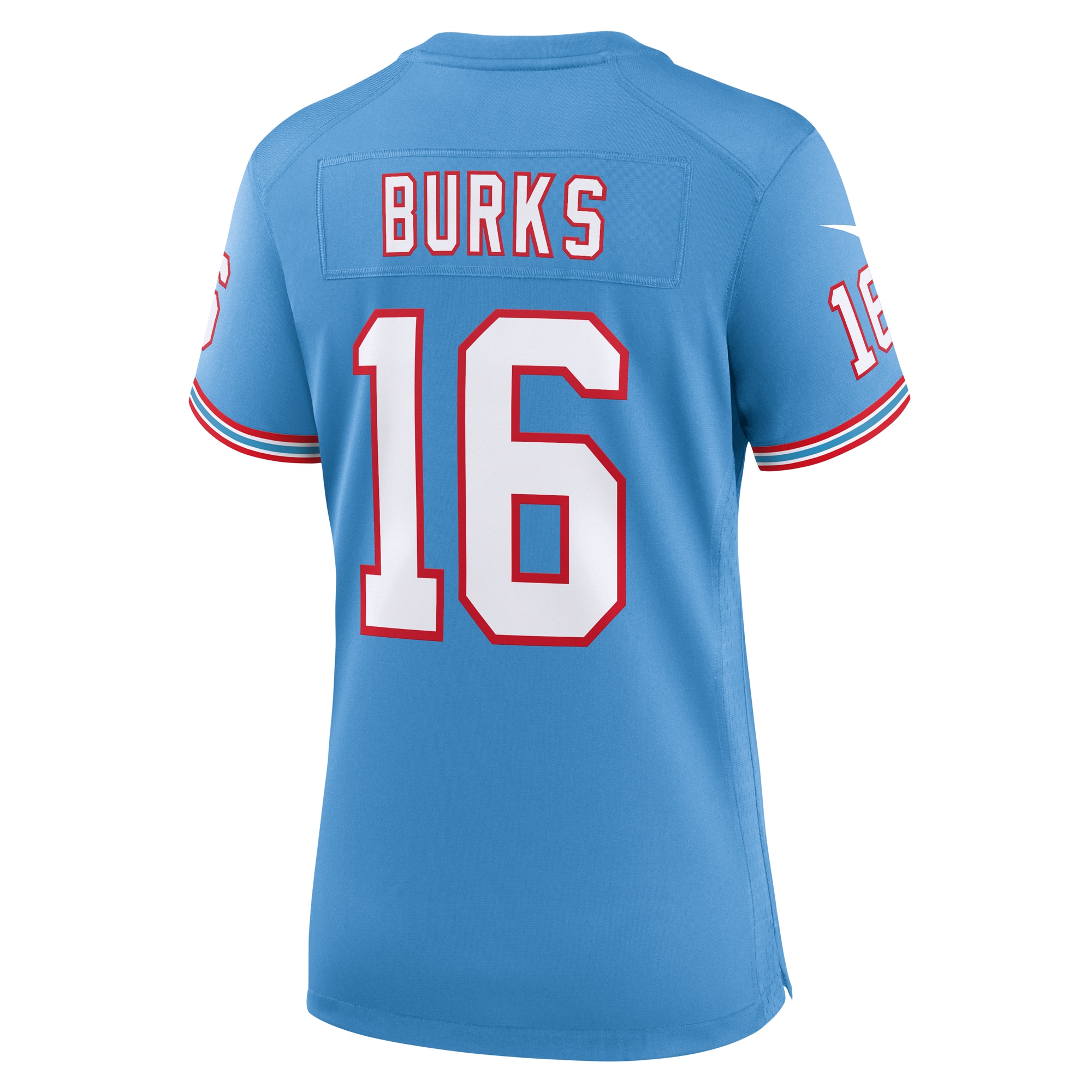 Treylon Burks Tennessee Titans Nike Women's Oilers Throwback Player Game Jersey - Light Blue - vstockx