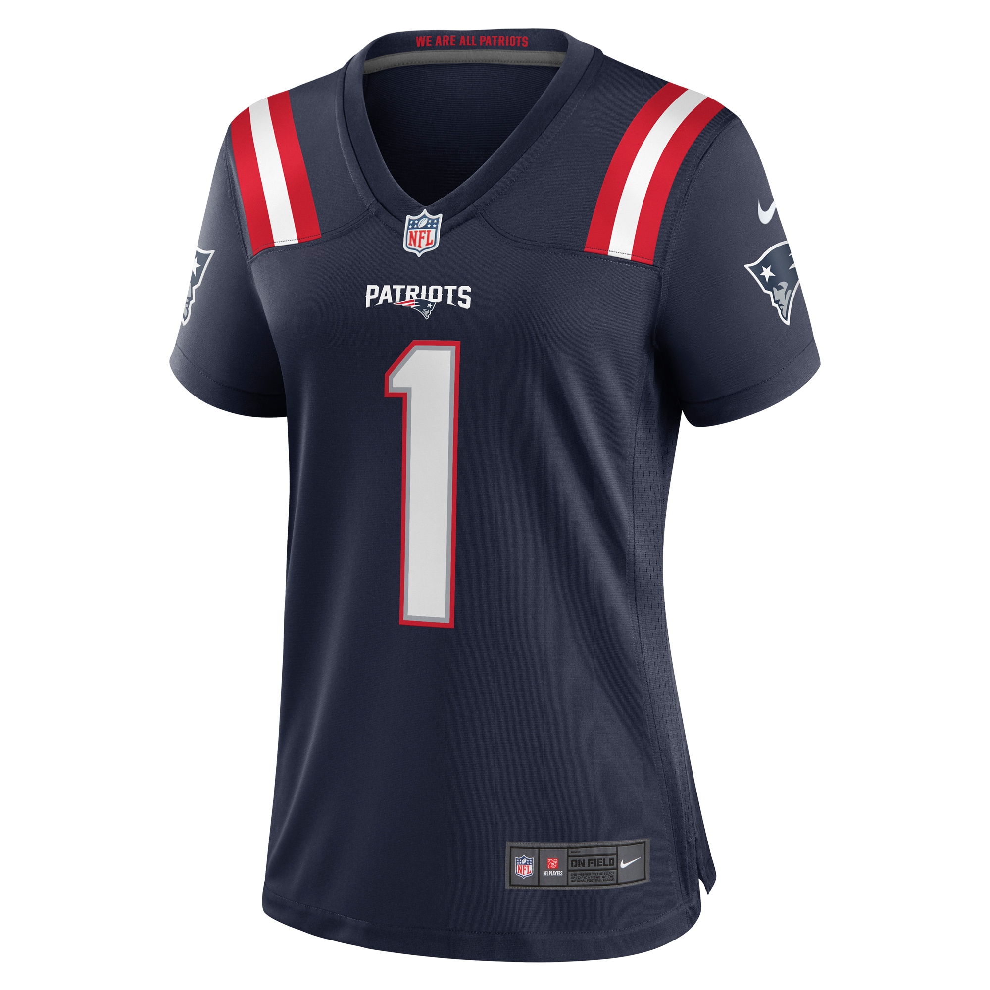 Number 1 Mom New England Patriots Nike Women's Game Jersey - Navy - vstockx