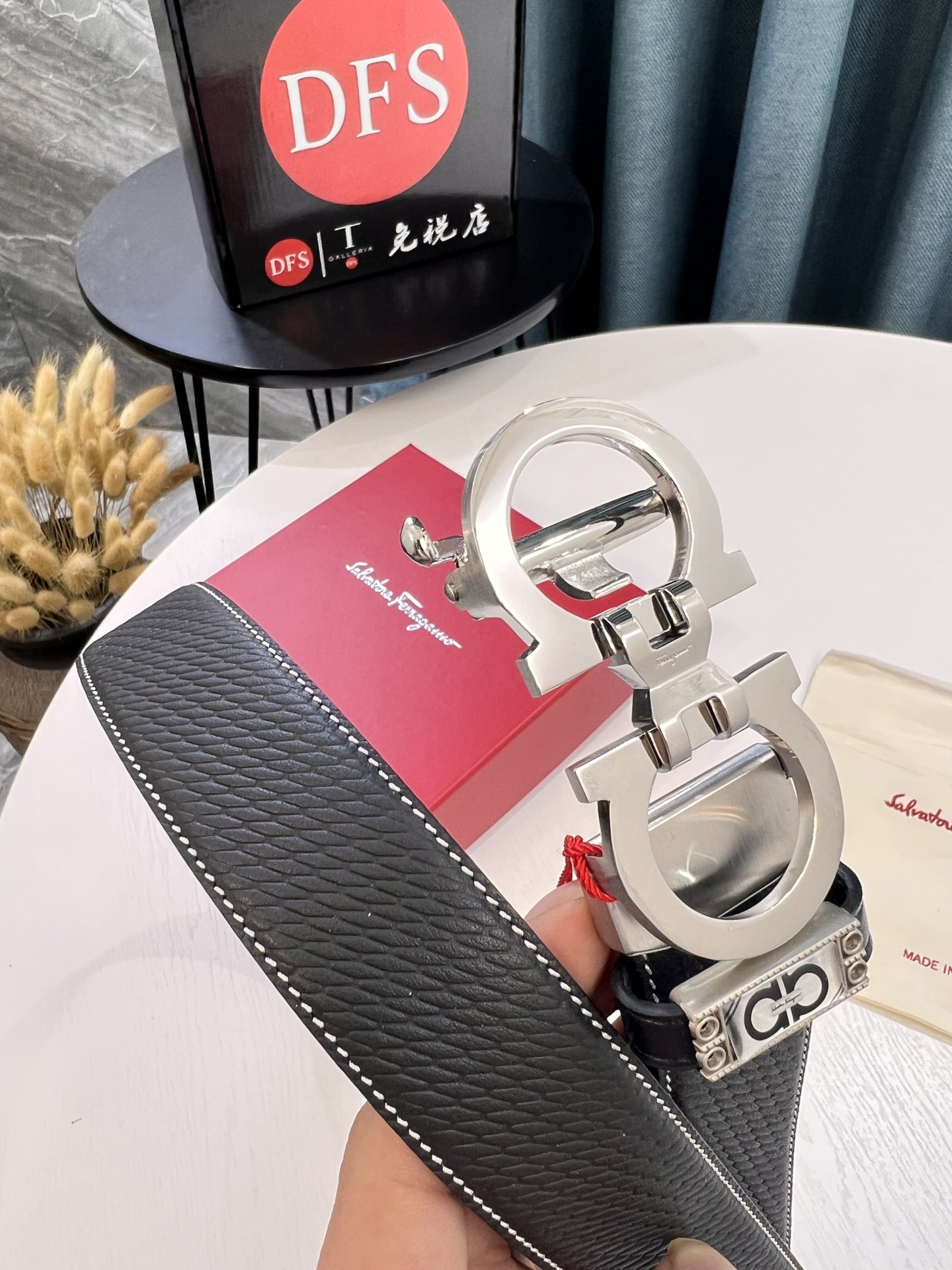 Streetwear Belt Ferragamo 320068 size:3.5cm - vstockx