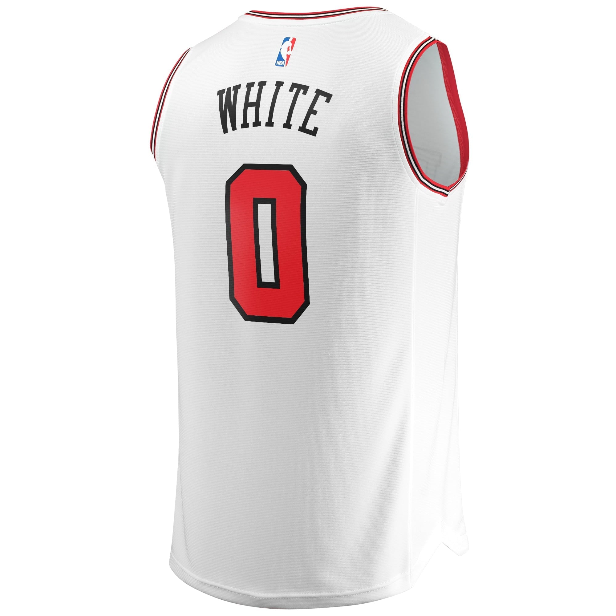 Men's Fanatics Branded Coby White White Chicago Bulls Fast Break Replica Player Jersey - Association Edition - vstockx