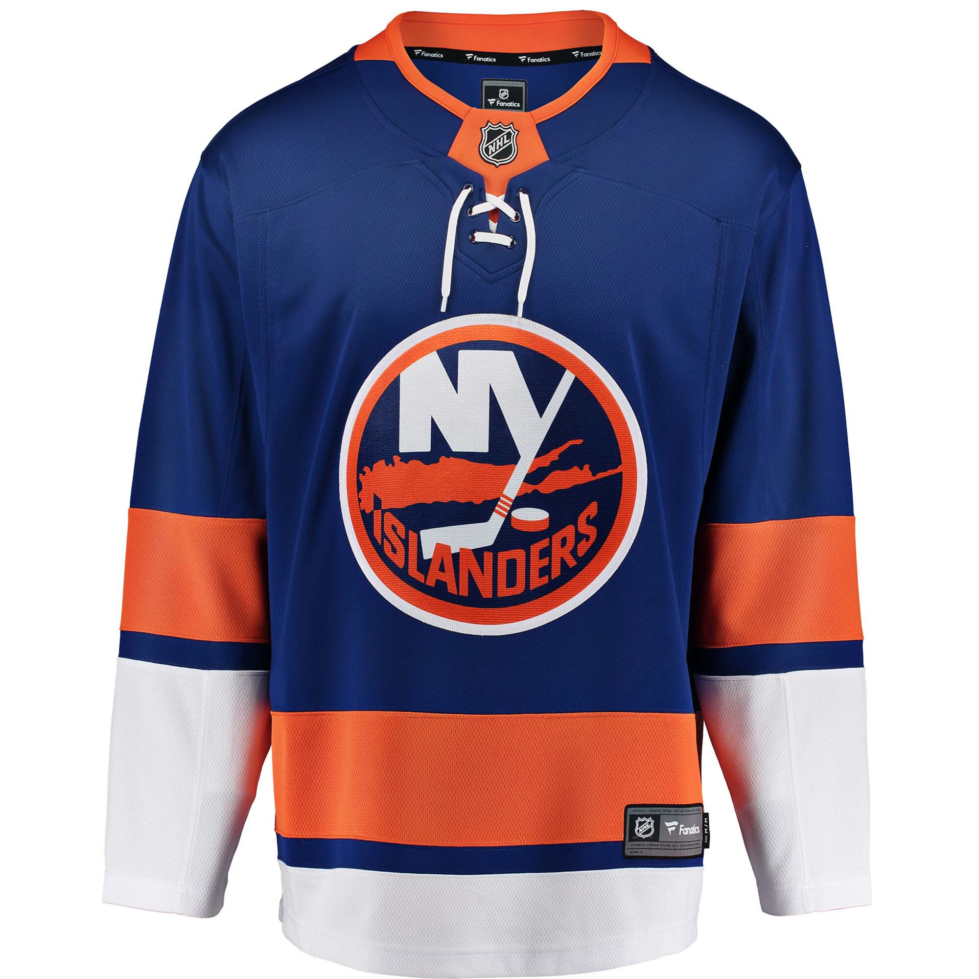 New York Islanders Fanatics Branded Youth Breakaway Home Jersey - Blue - vstockx