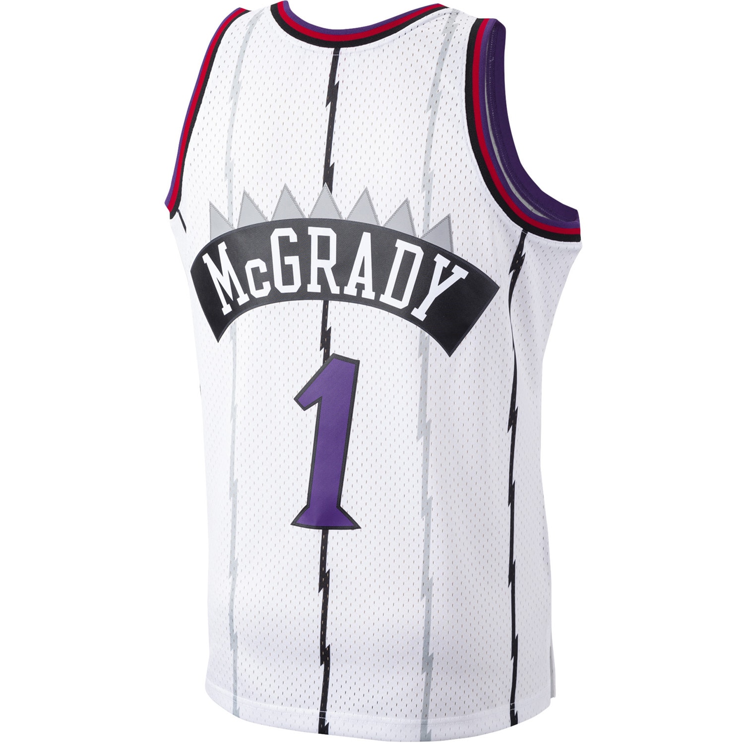 Tracy McGrady Toronto Raptors Mitchell & Ness Hardwood Classics Swingman Jersey - White - vstockx