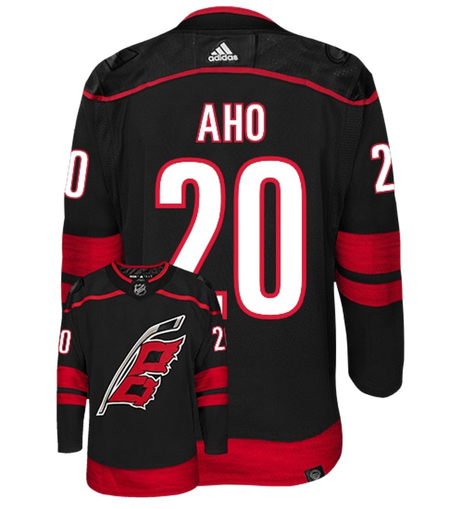 Sebastian Aho Carolina Hurricanes Adidas Primegreen Authentic NHL Hockey Jersey - vstockx