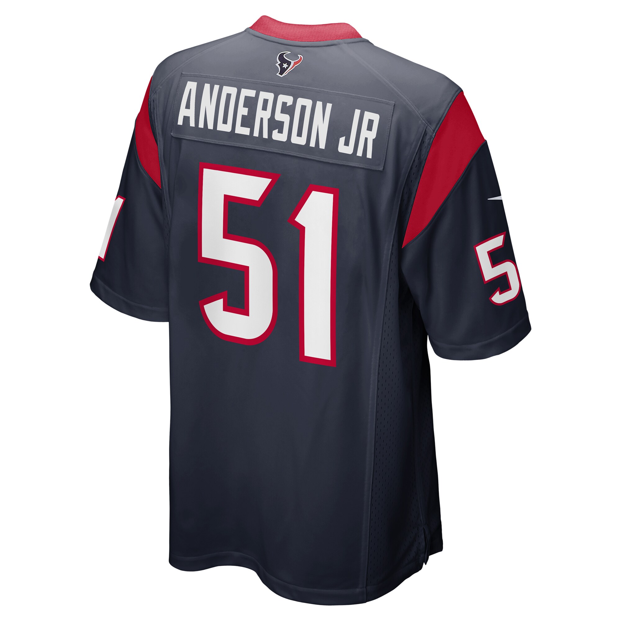 Will Anderson Jr. Houston Texans Nike 2023 NFL Draft First Round Pick Game Jersey - Navy - vstockx
