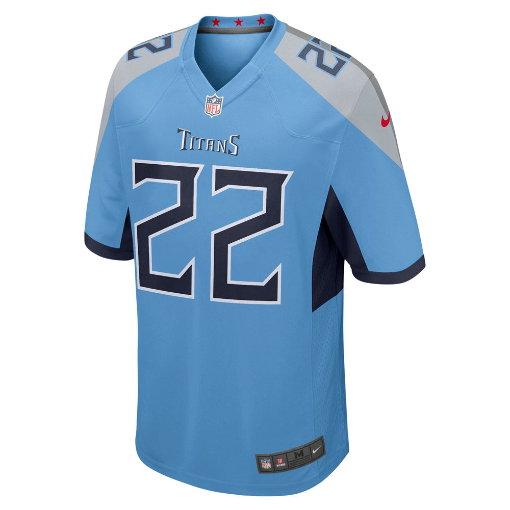 Youth Tennessee Titans Derrick Henry Game Jersey Light Blue - vstockx