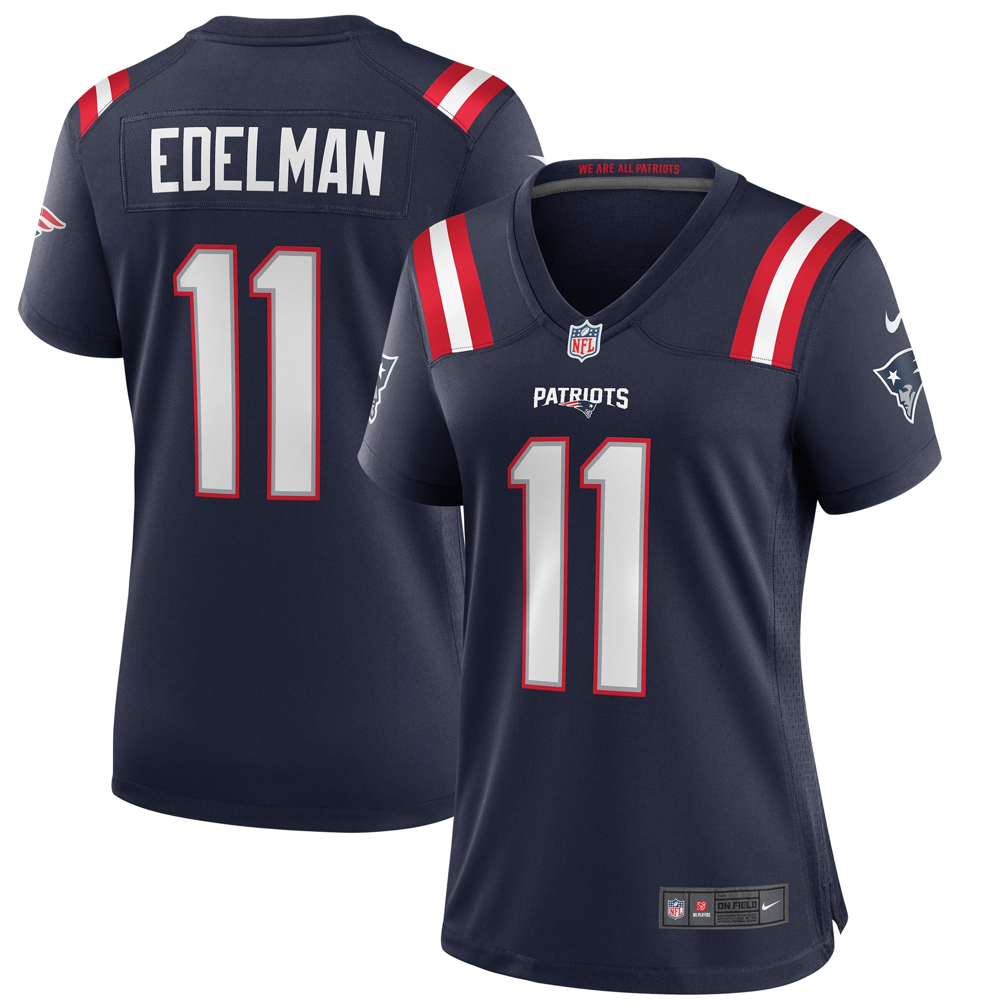 Julian Edelman New England Patriots Nike Women's Game Jersey - Navy - vstockx