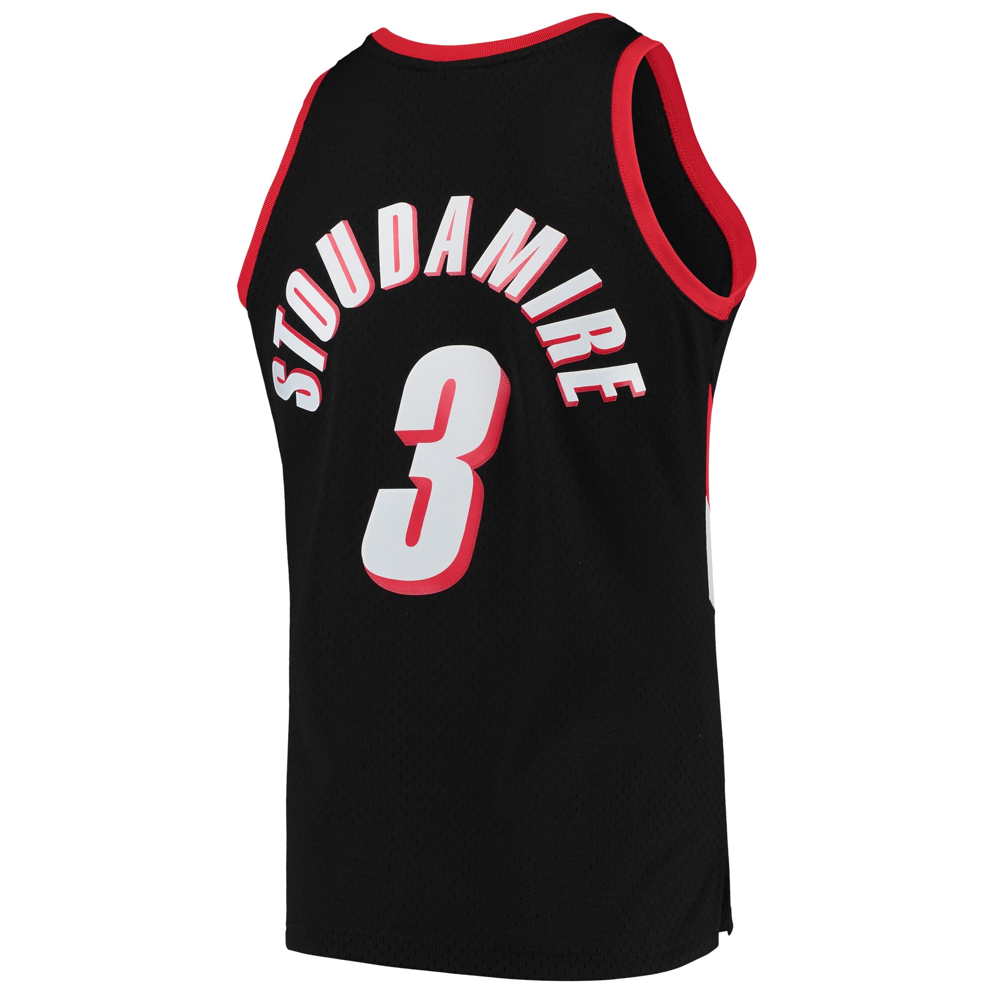 Damon Stoudamire Portland Trail Blazers Mitchell & Ness Hardwood Classics Swingman Jersey - Black - vstockx