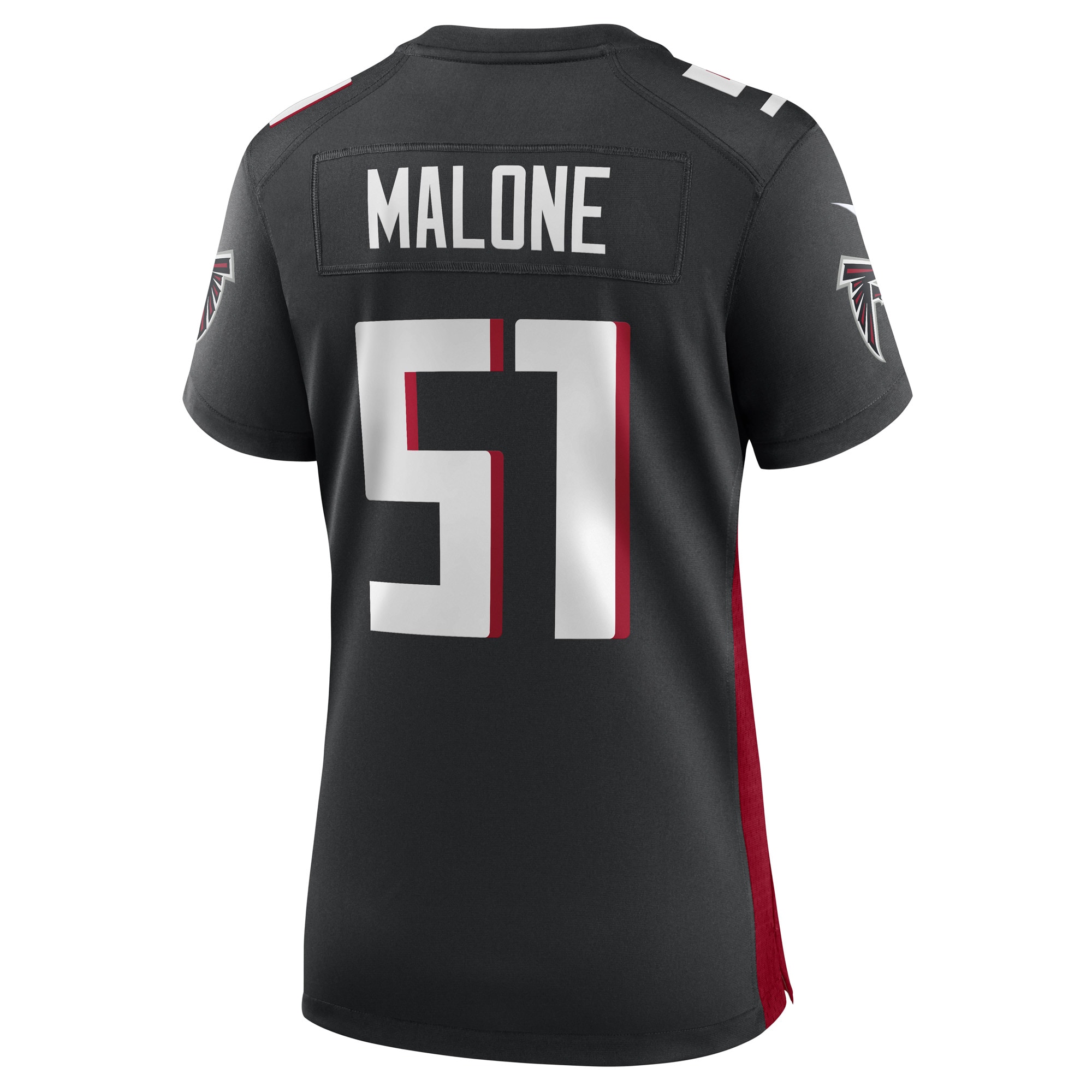 DeAngelo Malone Atlanta Falcons Nike Women's Game Player Jersey - Black - vstockx