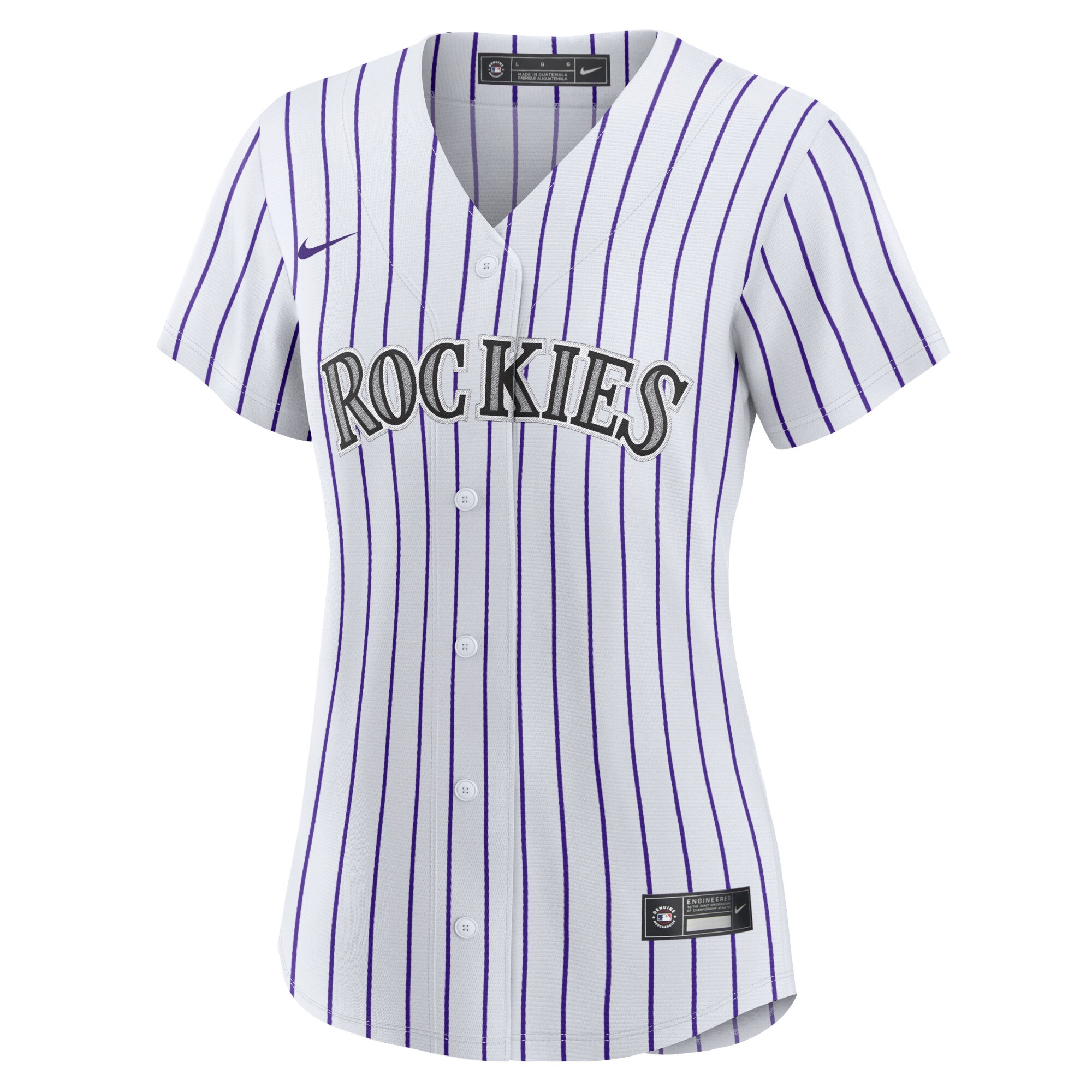 Colorado Rockies Nike Women's Home Blank Replica Jersey - White - vstockx