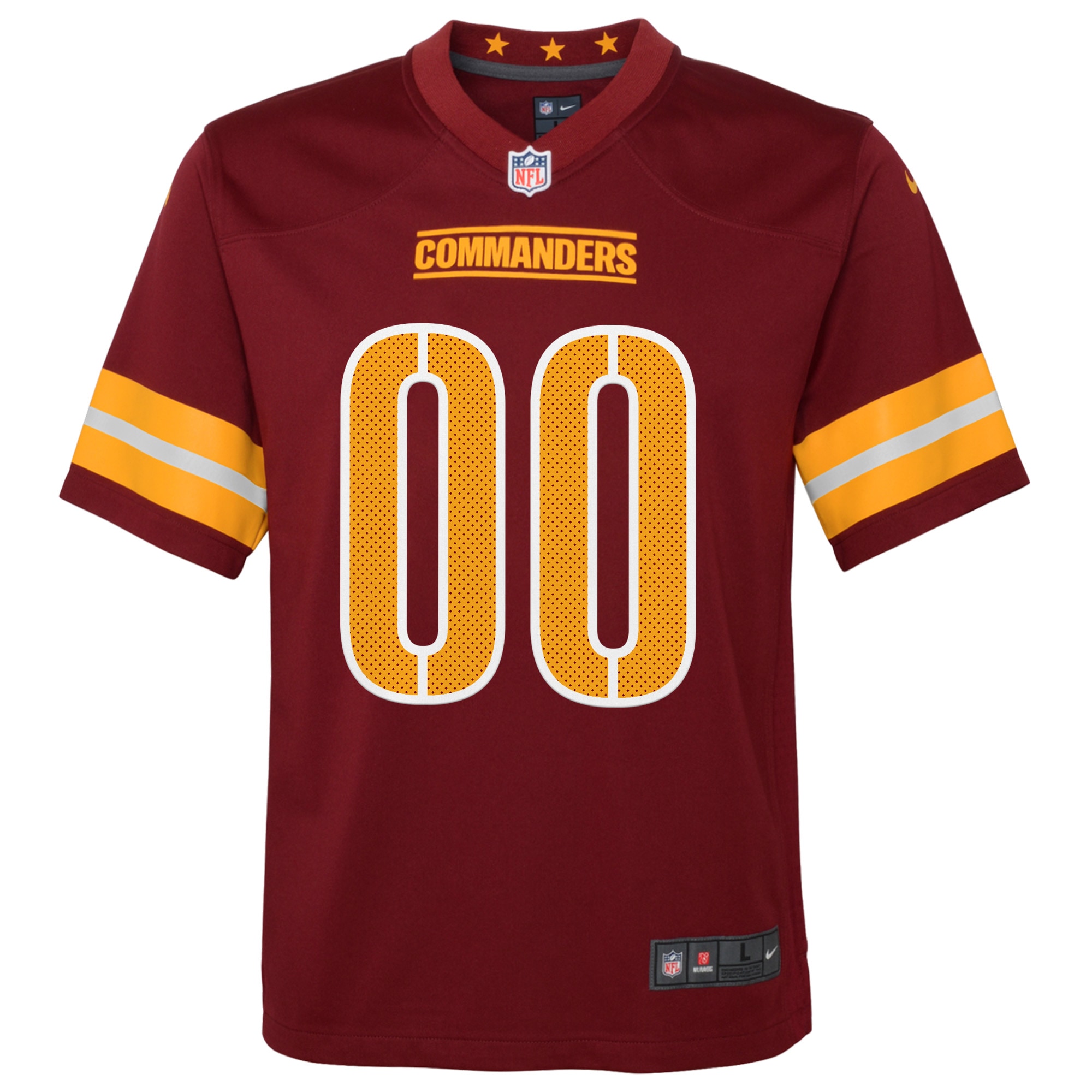 Washington Commanders Nike Youth Game Custom Player Jersey - Burgundy - vstockx