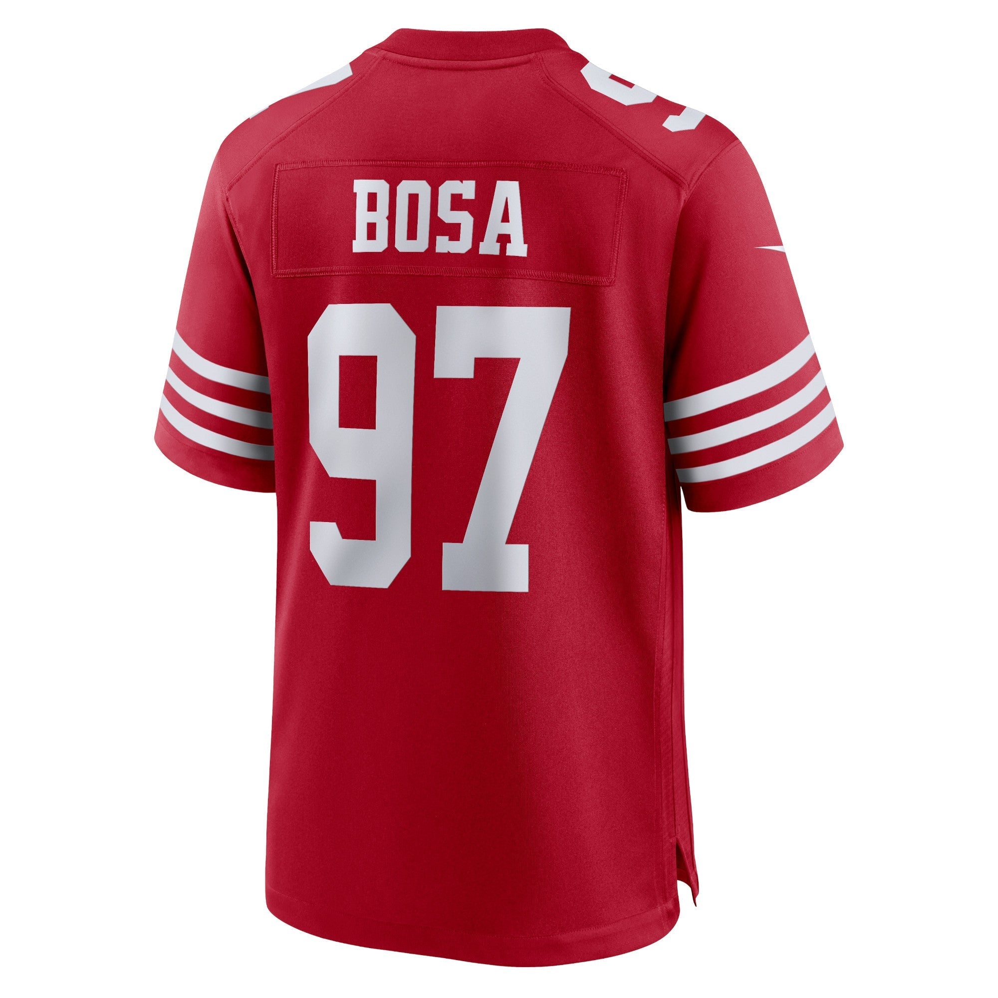 Men's Nike Nick Bosa Scarlet San Francisco 49ers Player Game Jersey - vstockx