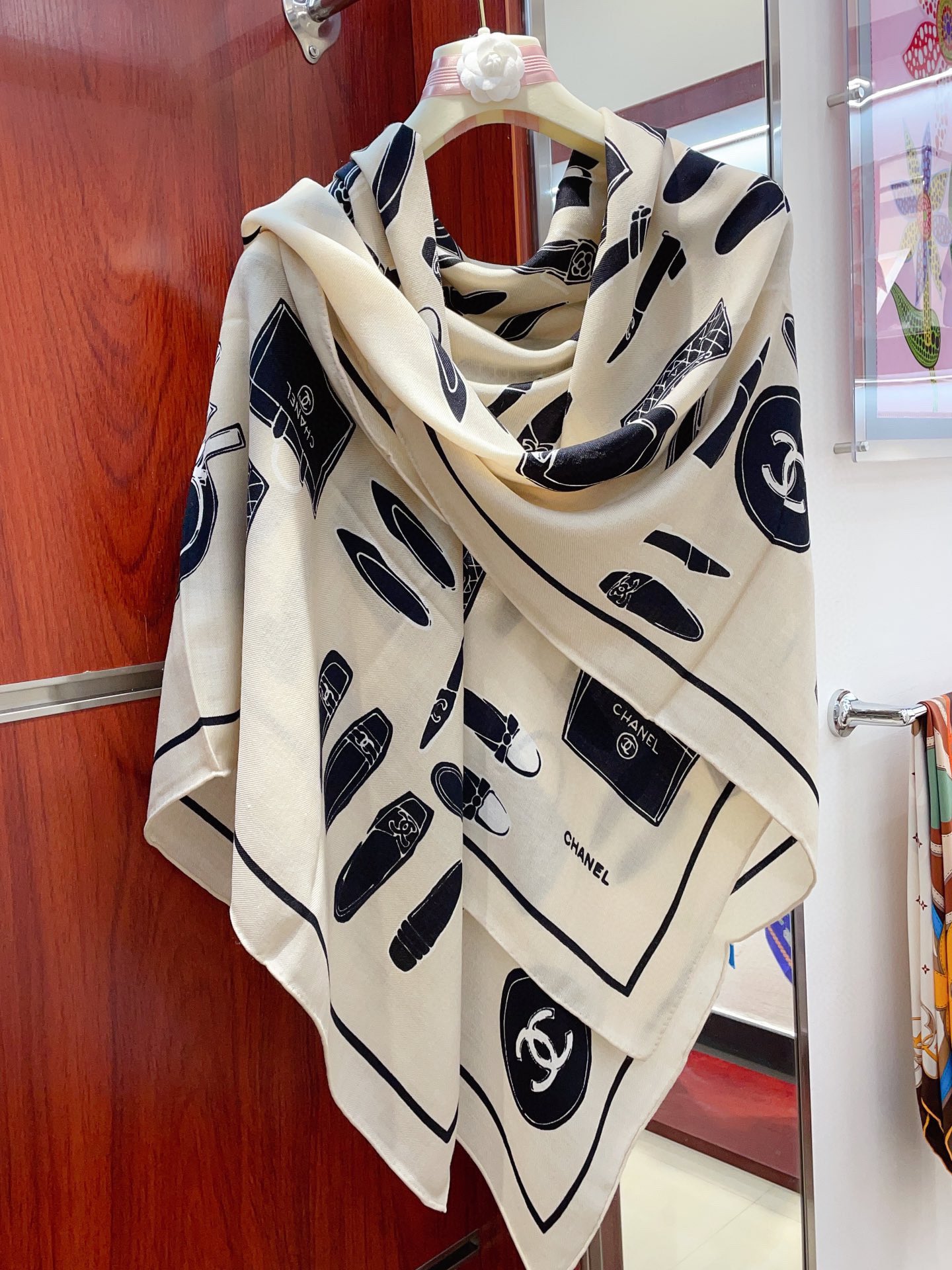 Streetwear Scarf CHANEL 328842 size:140*140cm - vstockx