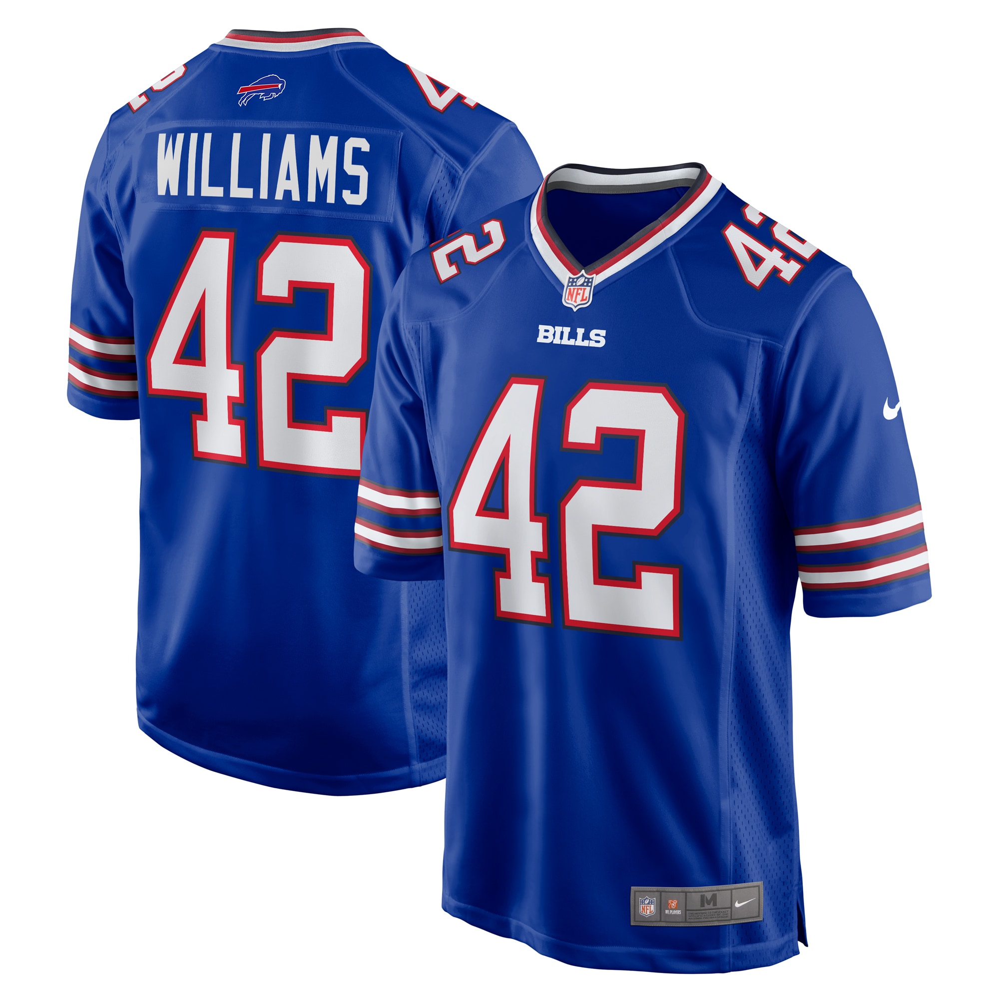 Dorian Williams Buffalo Bills Nike Home Game Jersey - Royal - vstockx