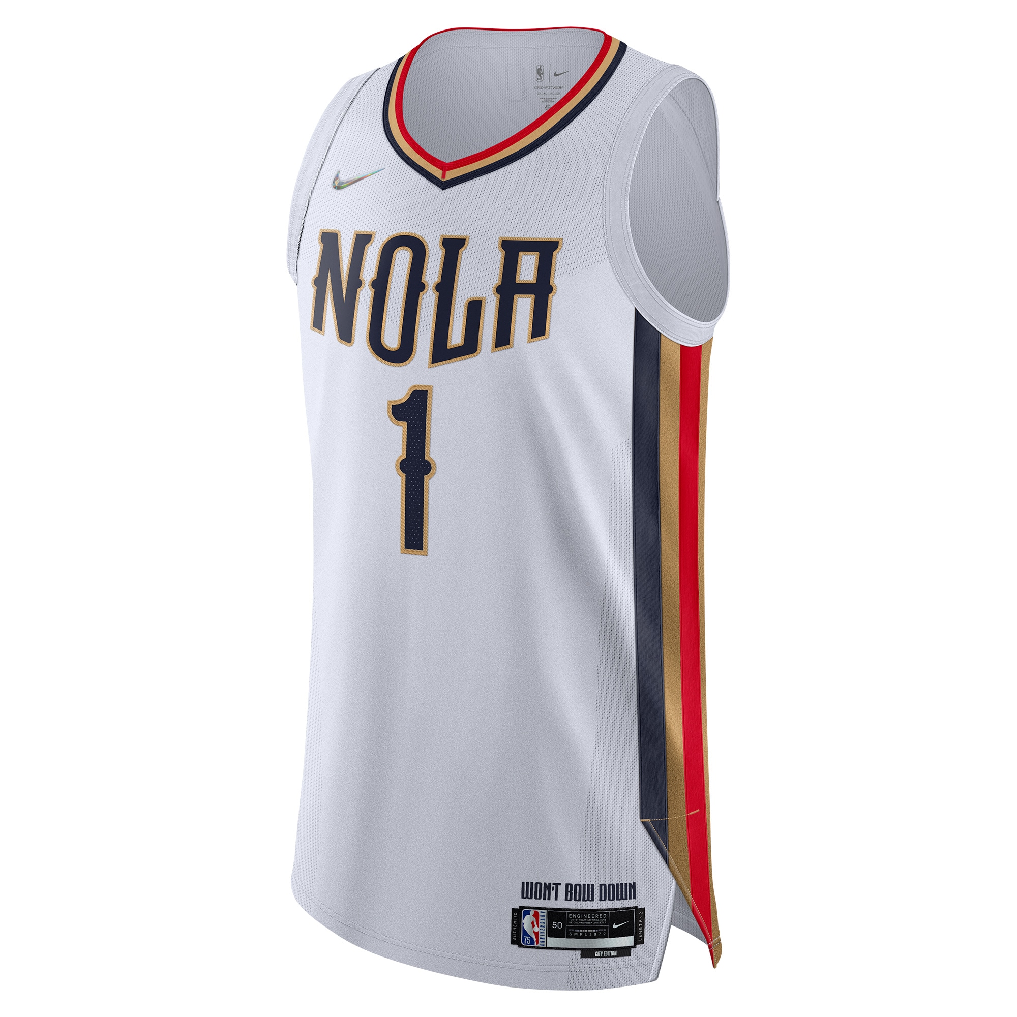 Zion Williamson New Orleans Pelicans Nike 2021/22 Swingman Jersey - City Edition - White - vstockx