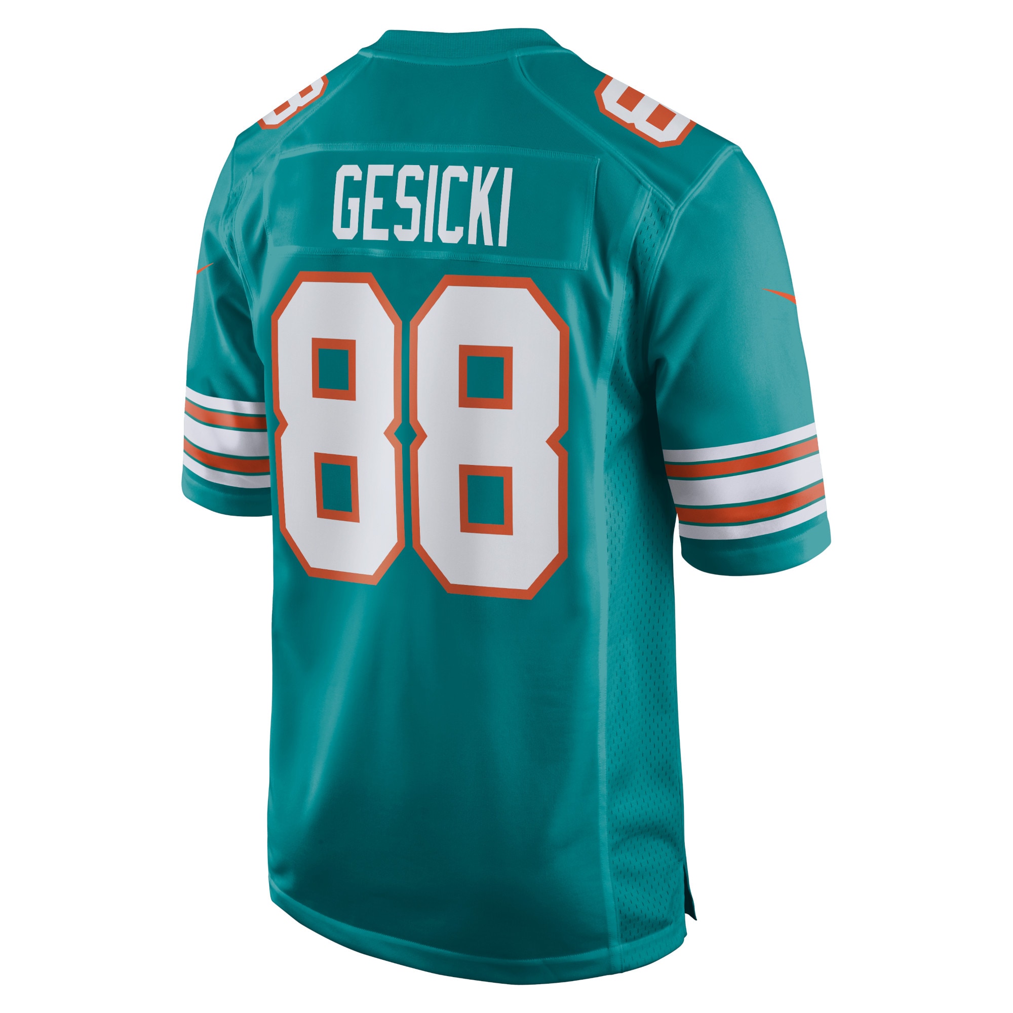 Mike Gesicki Miami Dolphins Nike Alternate Game Jersey - Aqua - vstockx