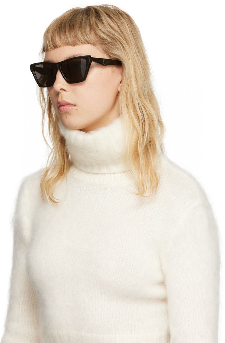 Sunglasses Saint Laurent SLM103F 57-16-145 - vstockx