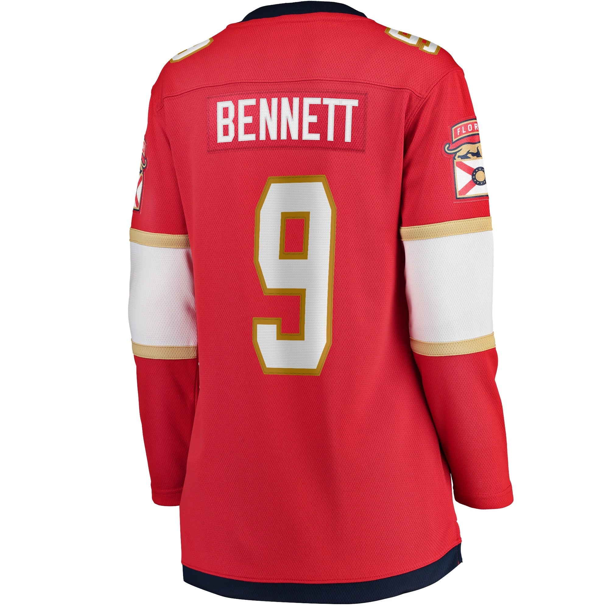 Women's Fanatics Branded Sam Bennett Red Florida Panthers 2017/18 Home Breakaway Replica Jersey - vstockx