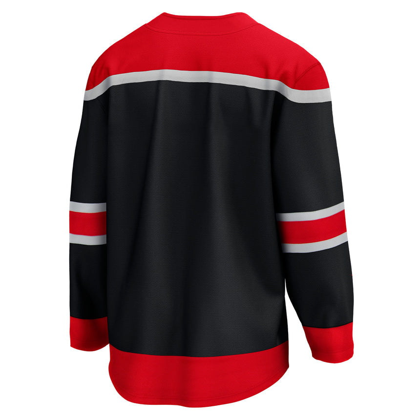 Men's Chicago Blackhawks Fanatics Branded Black 2020/21 Reverse Retro Special Edition Breakaway Blank Jersey - vstockx