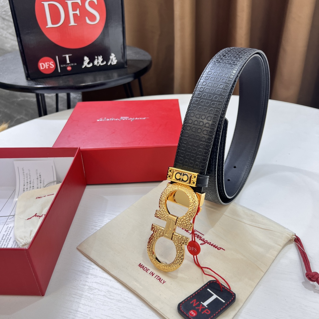 Streetwear Belt Ferragamo 319662 size:3.5cm - vstockx