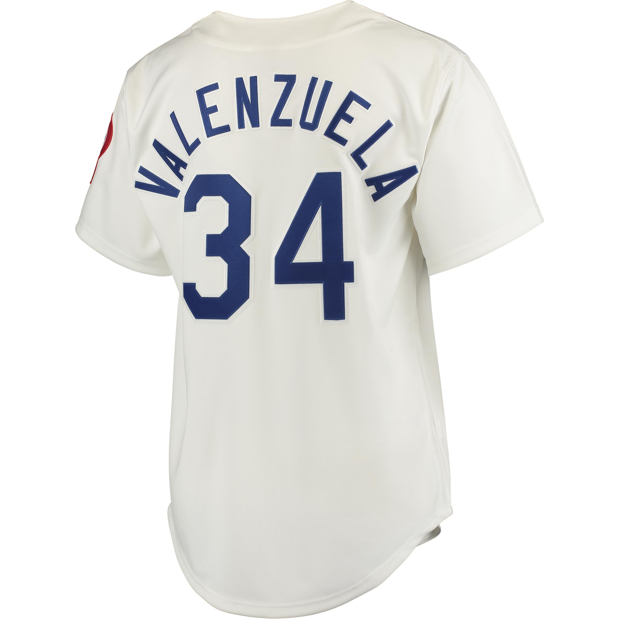 Fernando Valenzuela Los Angeles Dodgers Mitchell & Ness Authentic Jersey - White - vstockx