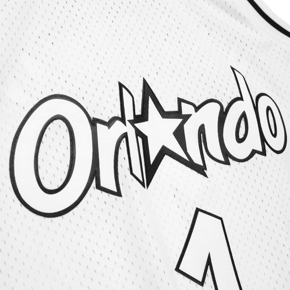 White Black Swingman Penny Hardaway Orlando Magic 1994-95 Jersey - vstockx