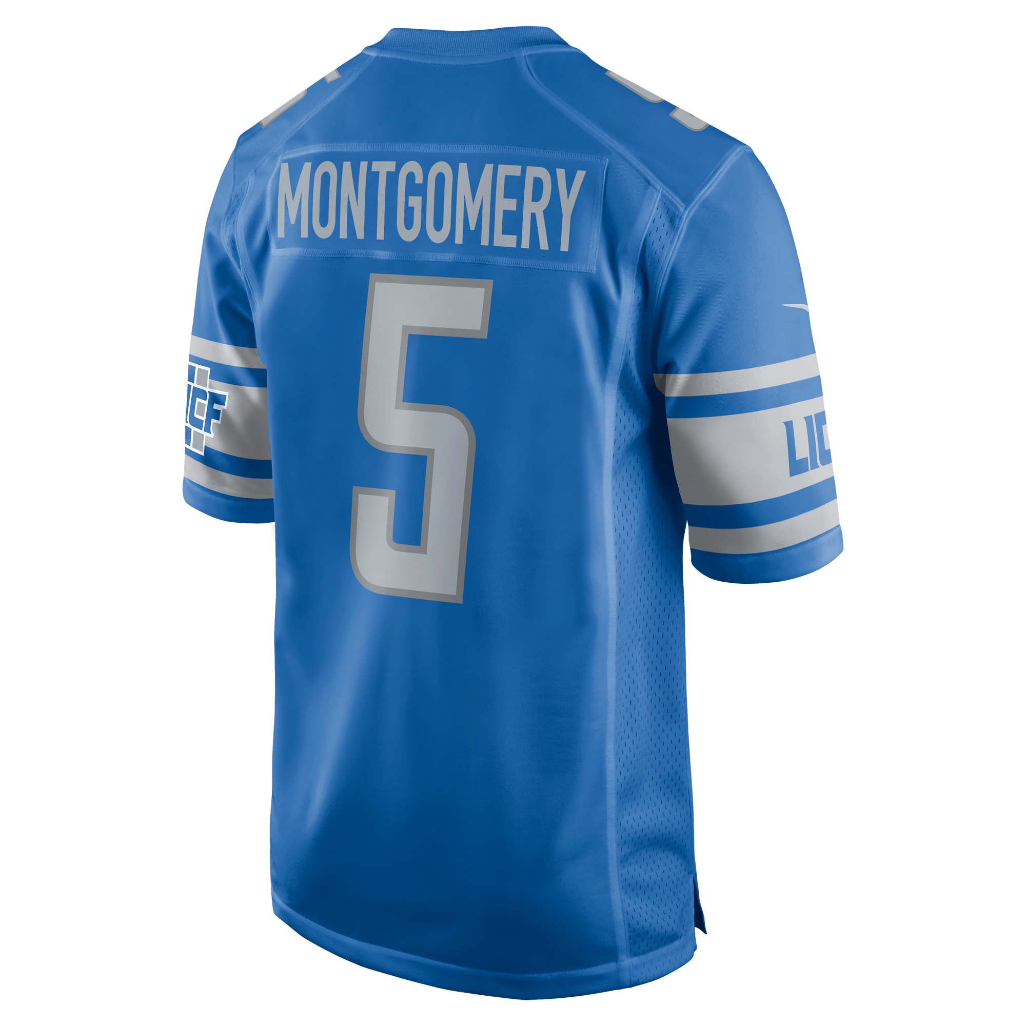 David Montgomery Detroit Lions Nike Game Player Jersey - Blue - vstockx