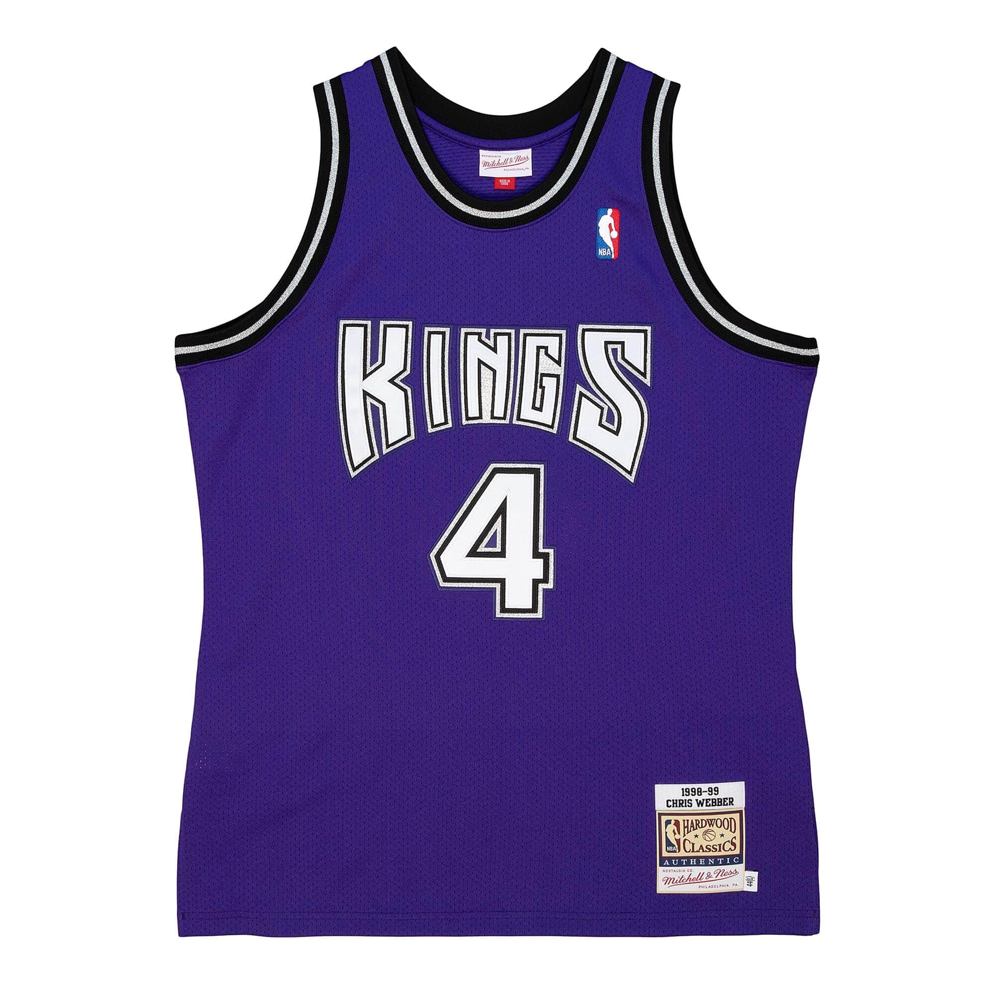 Authentic Chris Webber Sacramento Kings 1998-99 Jersey - vstockx