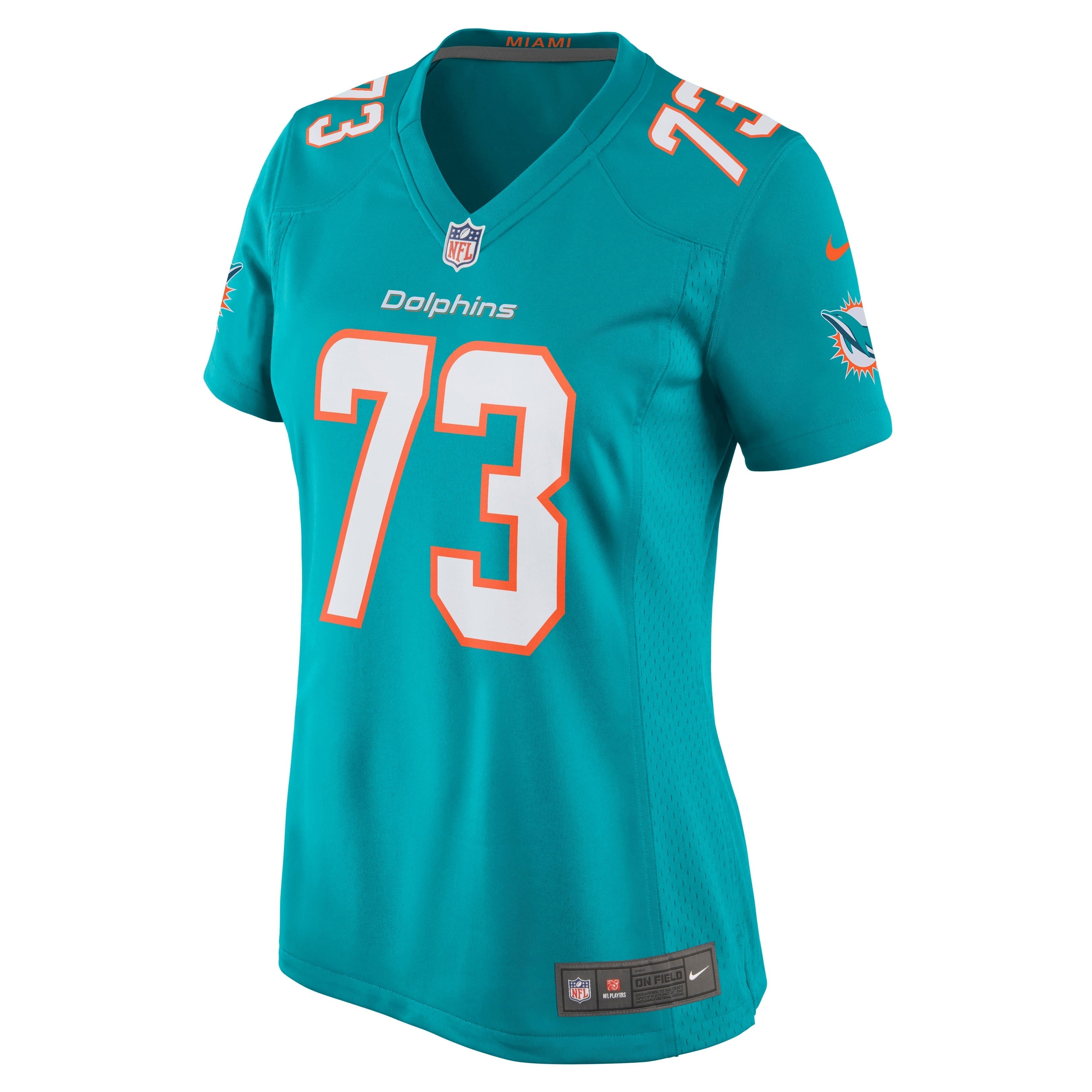 Women's Nike Austin Jackson Aqua Miami Dolphins Game Jersey - vstockx