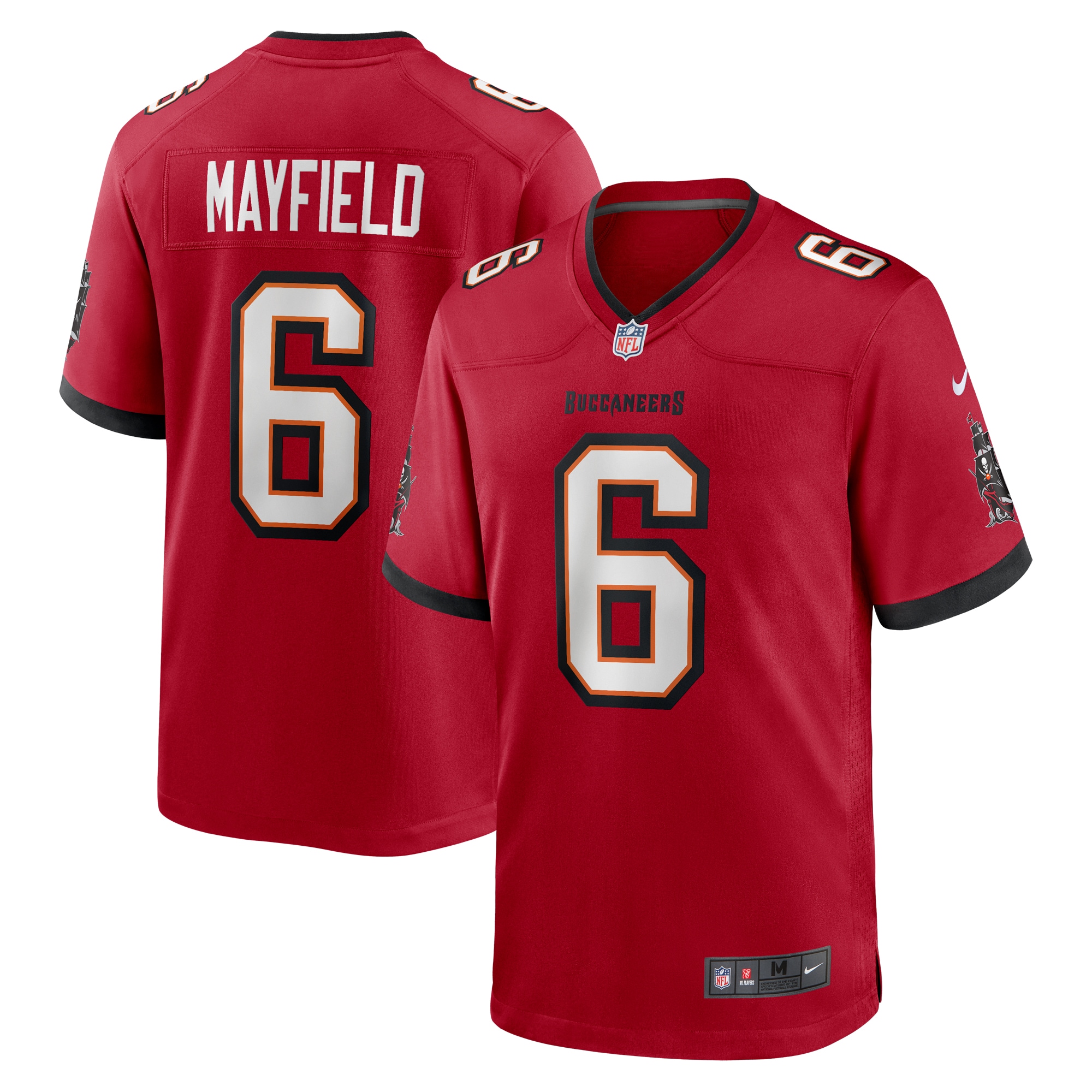Baker Mayfield Tampa Bay Buccaneers Nike Game Jersey - Red - vstockx
