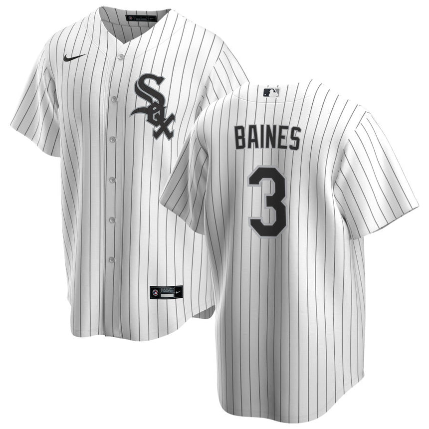 Harold Baines Chicago White Sox Replica Men's Home Jersey With Premium Lettering - vstockx