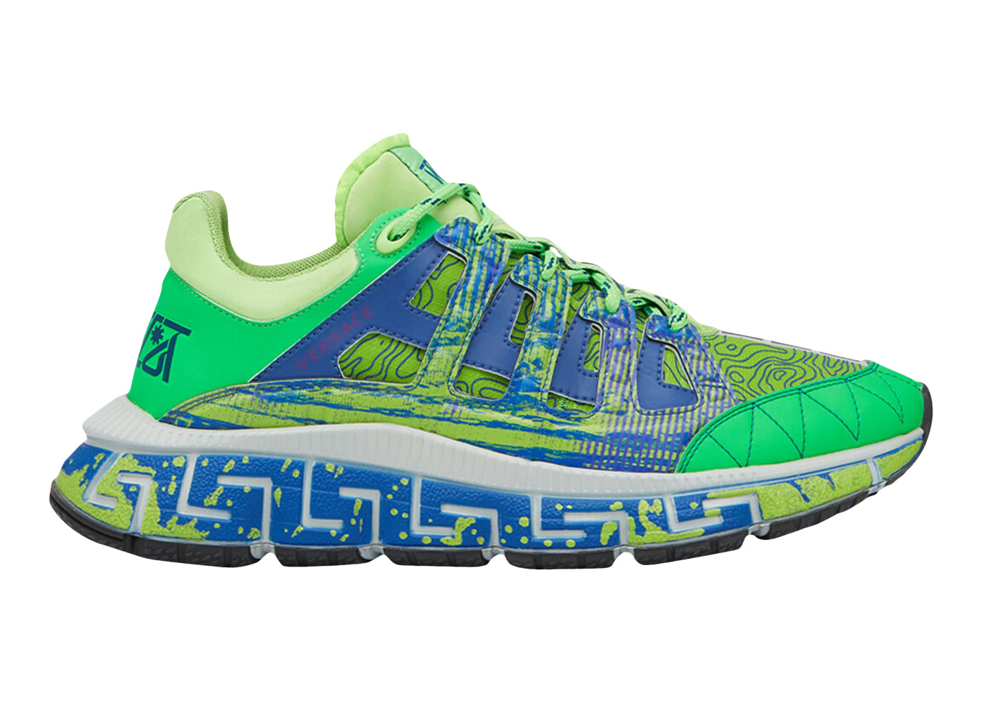 Versace Trigreca Green Blue - vstockx